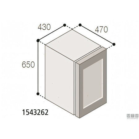 Frigorifero cantinetta Vitrifrigo DCW — 46L - 10 bottiglie