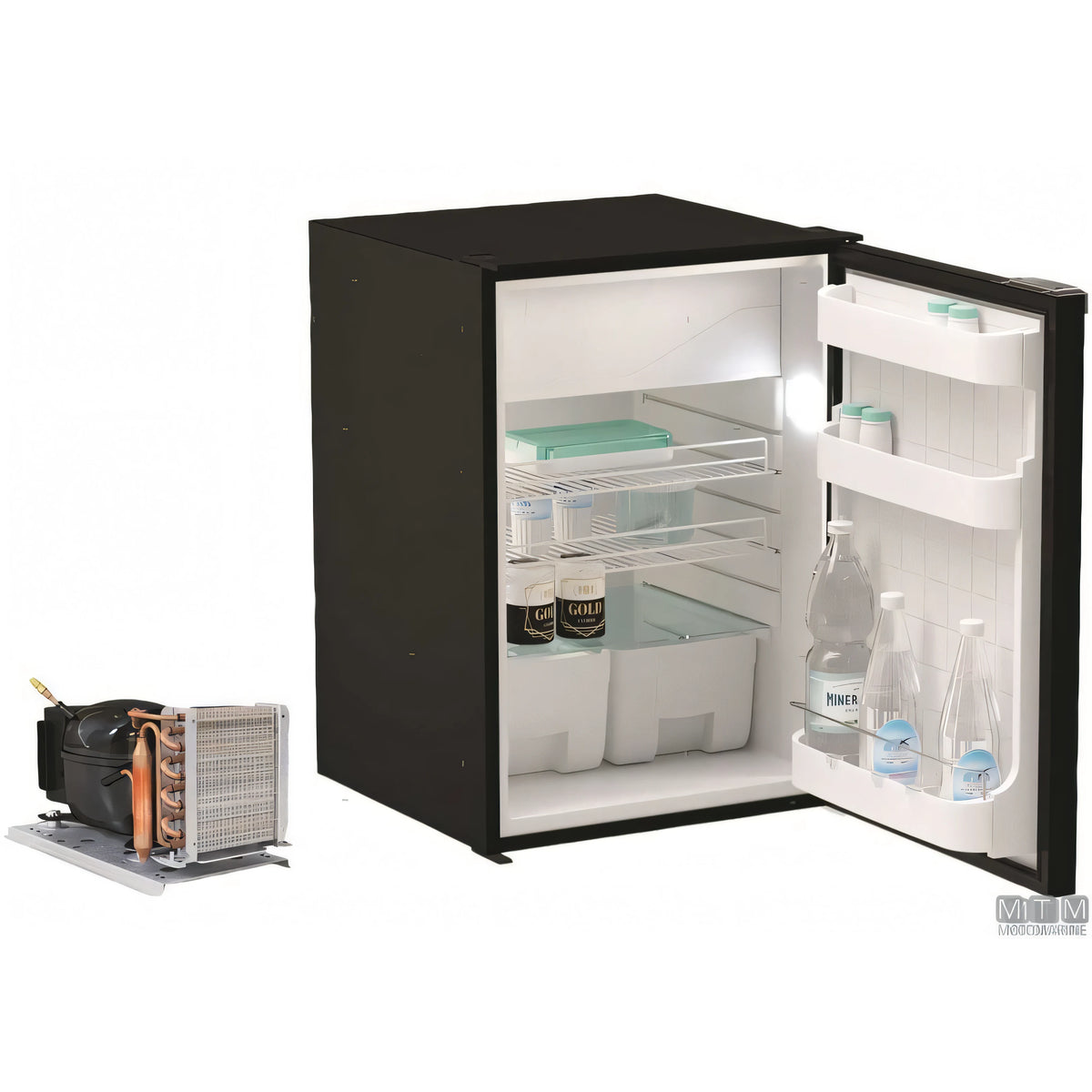 Vitrifrigo frigorifero marino Serie C compressore esterno — 42 L - Grigio