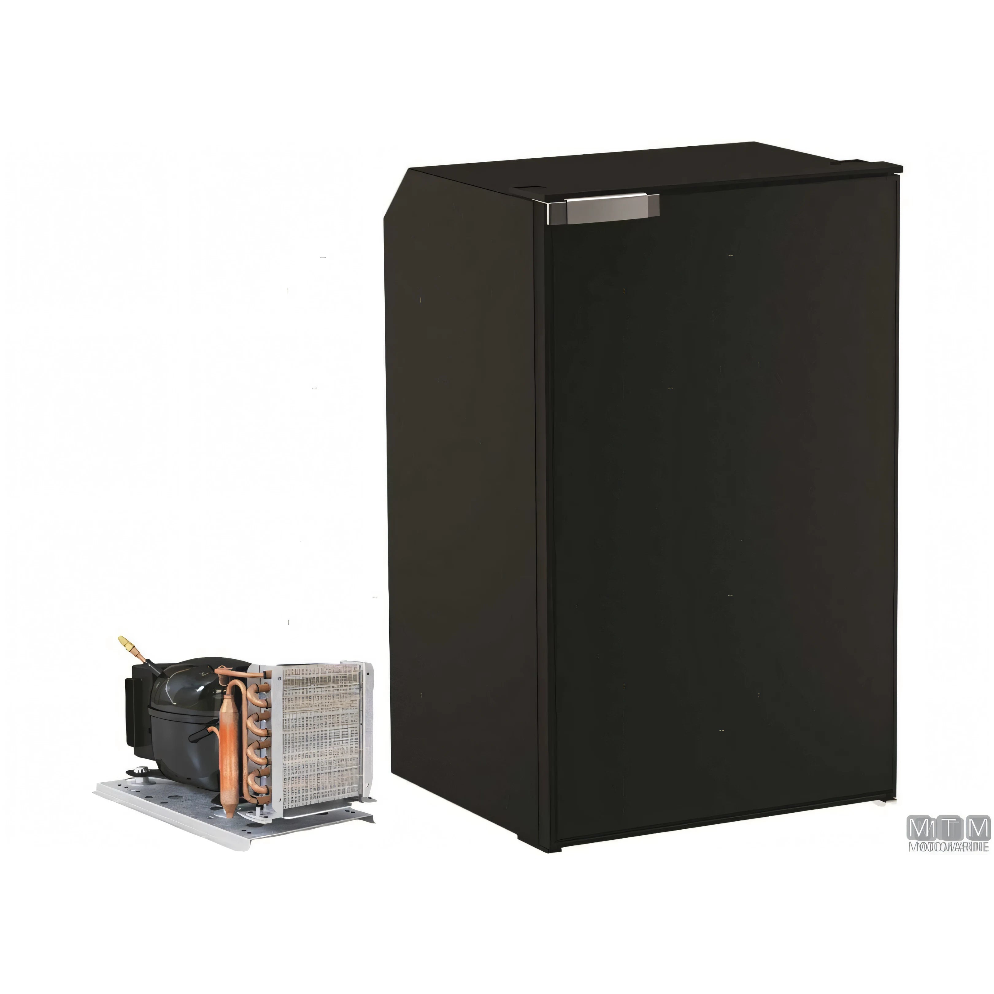 Vitrifrigo frigorifero marino Serie C compressore esterno — 95 L - Nero