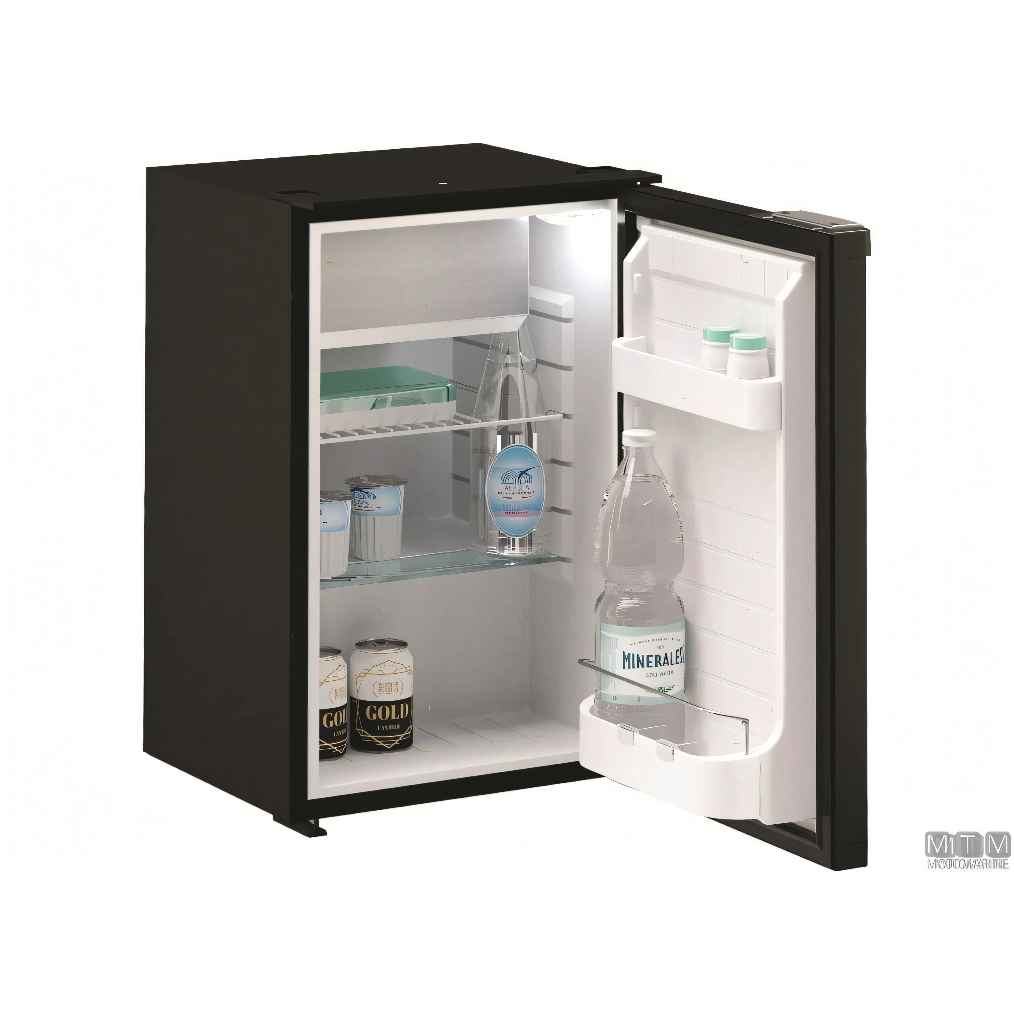 Frigorifero Vitrifrigo compressore interno serie C — 50L Nero