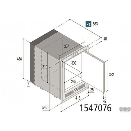 Vitrifrigo fabbricatore di ghiaccio VF IM CL OCX2 — CL Hydro
