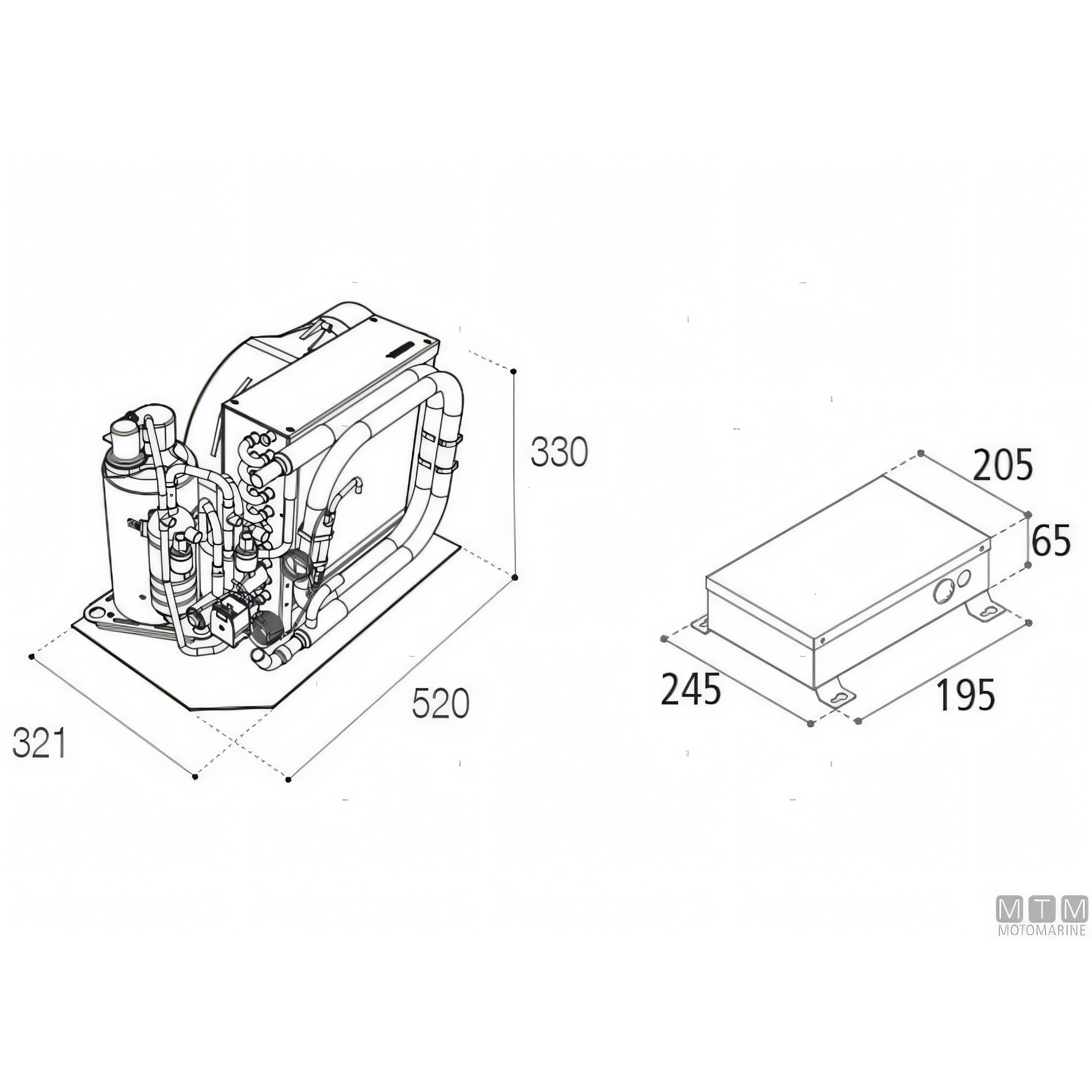 Vitrifrigo Climatizzatore MACS 12000 BTU/h — vista 2