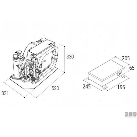 Vitrifrigo Climatizzatore MACS 12000 BTU/h — vista 2