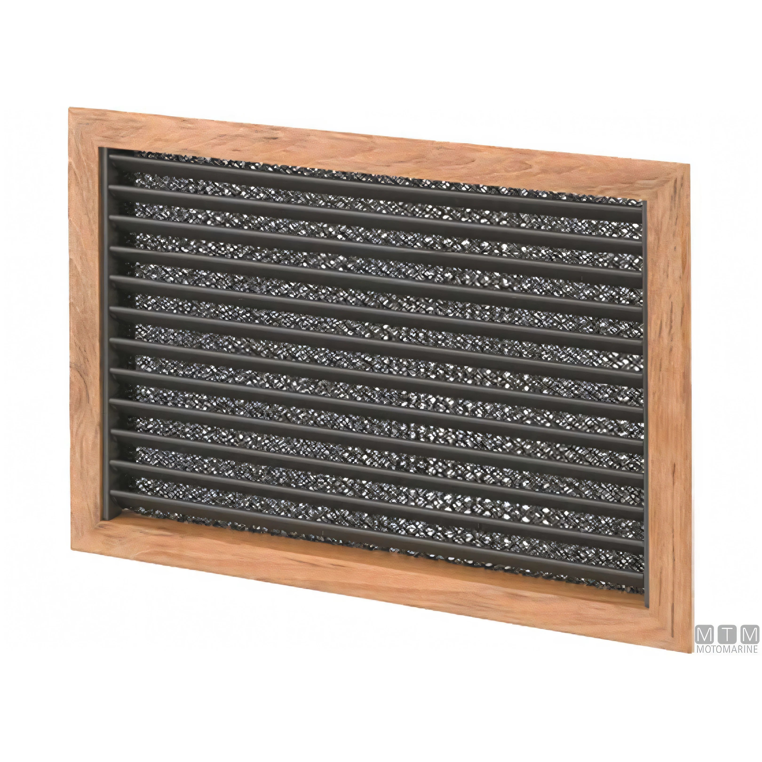 Griglia di aspirazione aria Vitrifrigo in teak — 250x250 mm