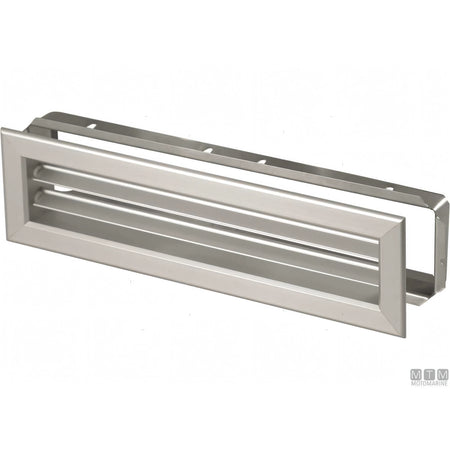 Griglia aria Dometic per climatizzatore marino — MN2 370x77mm Argento