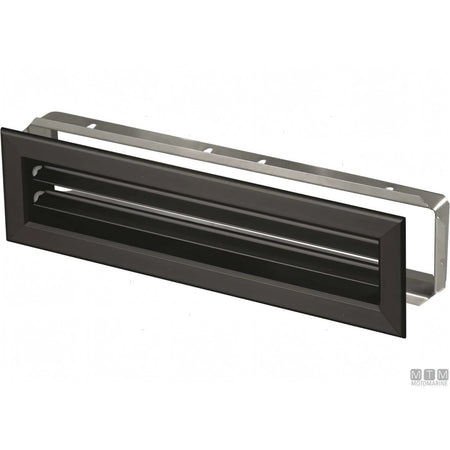 Griglia aria Dometic per climatizzatore marino — MN2 370x77mm Nera