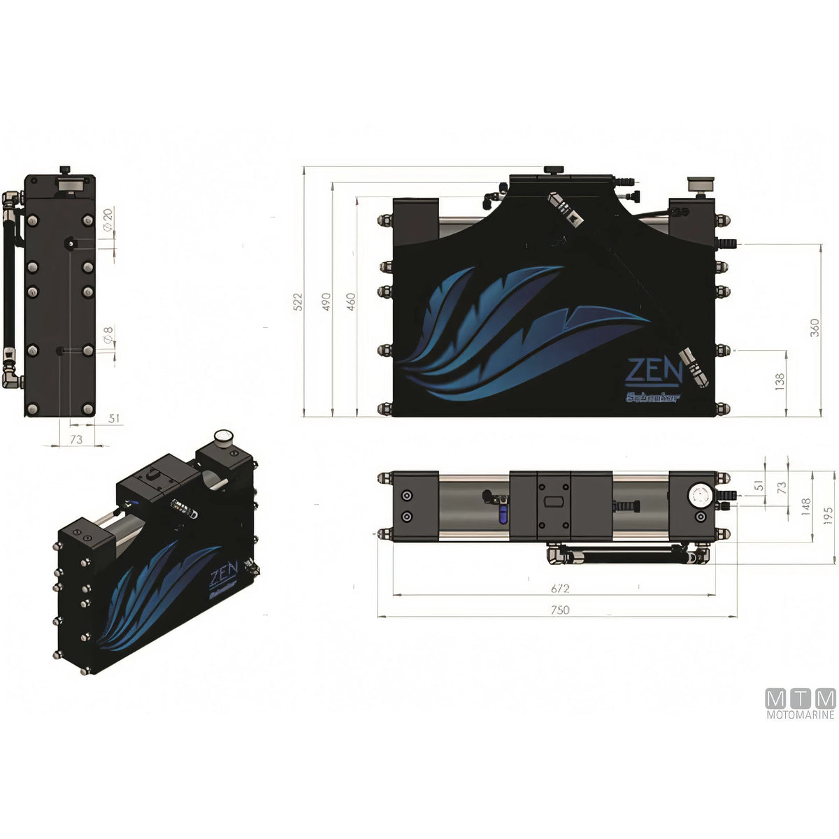 Dissalatore Schenker Zen 100 — 24V - Mini-touch