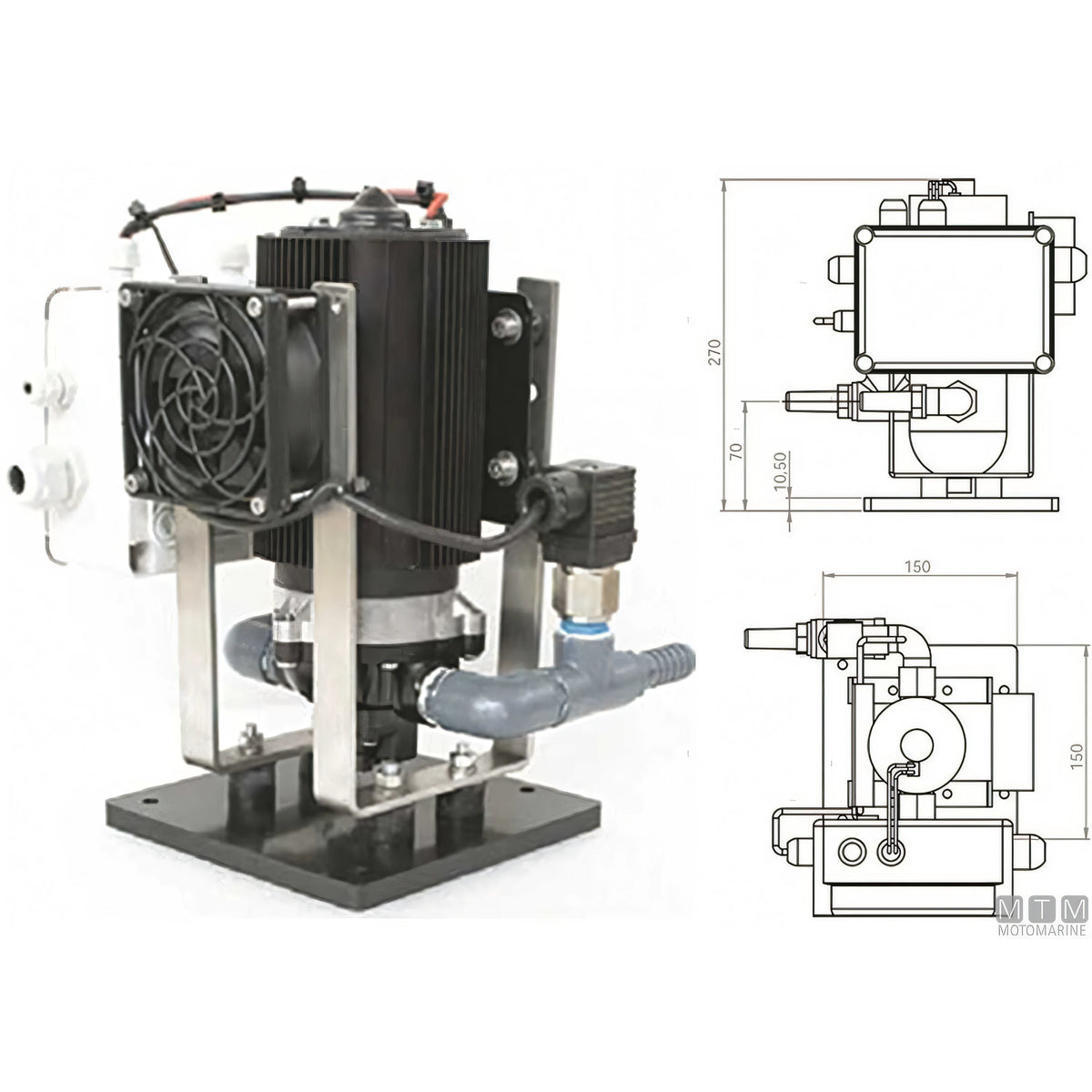 Dissalatore Schenker Zen 30 — 12V Mini-touch