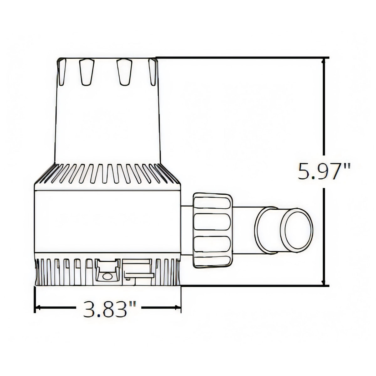 Pompa Attwood Heavy Duty, seconda vista