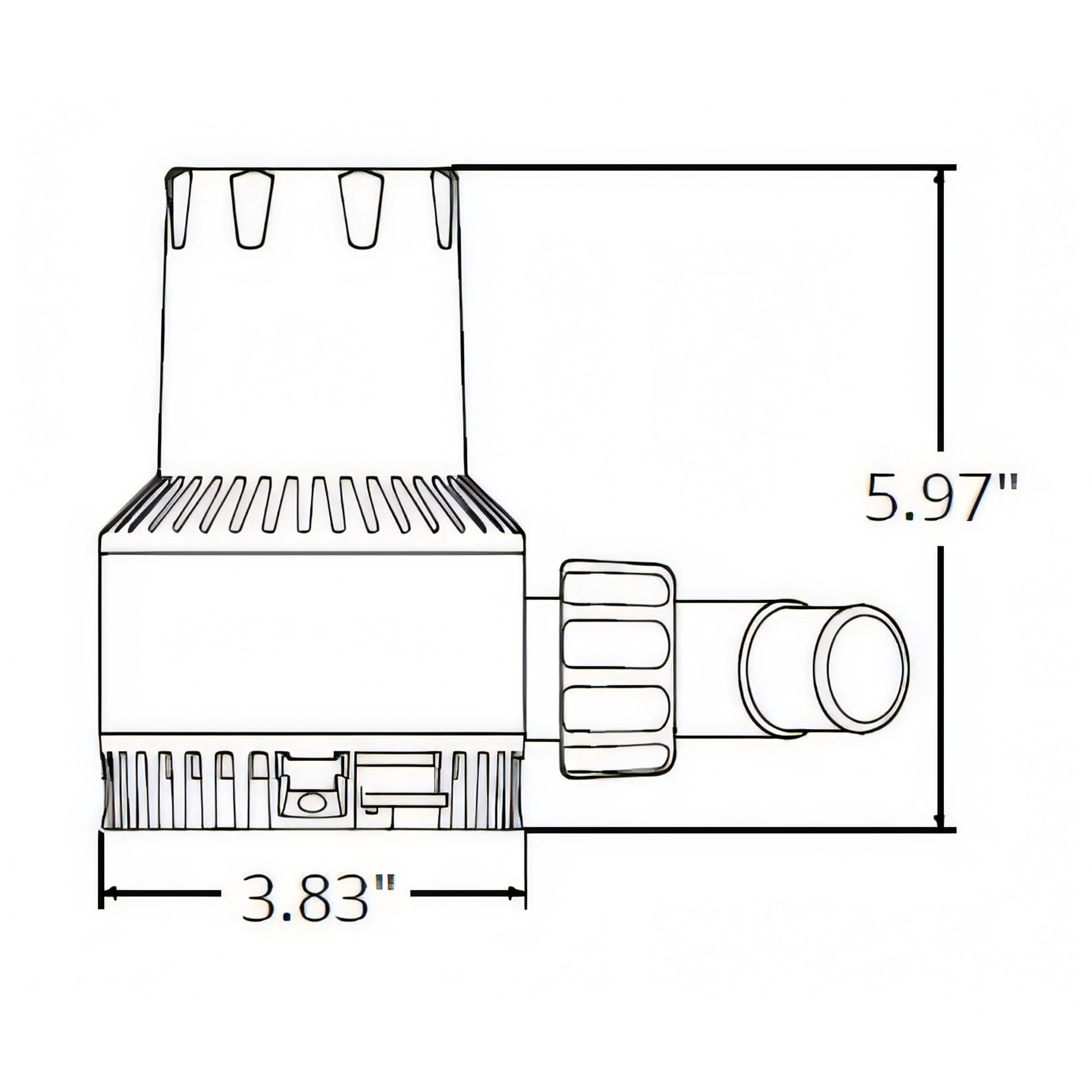 Pompa Attwood Heavy Duty, seconda vista