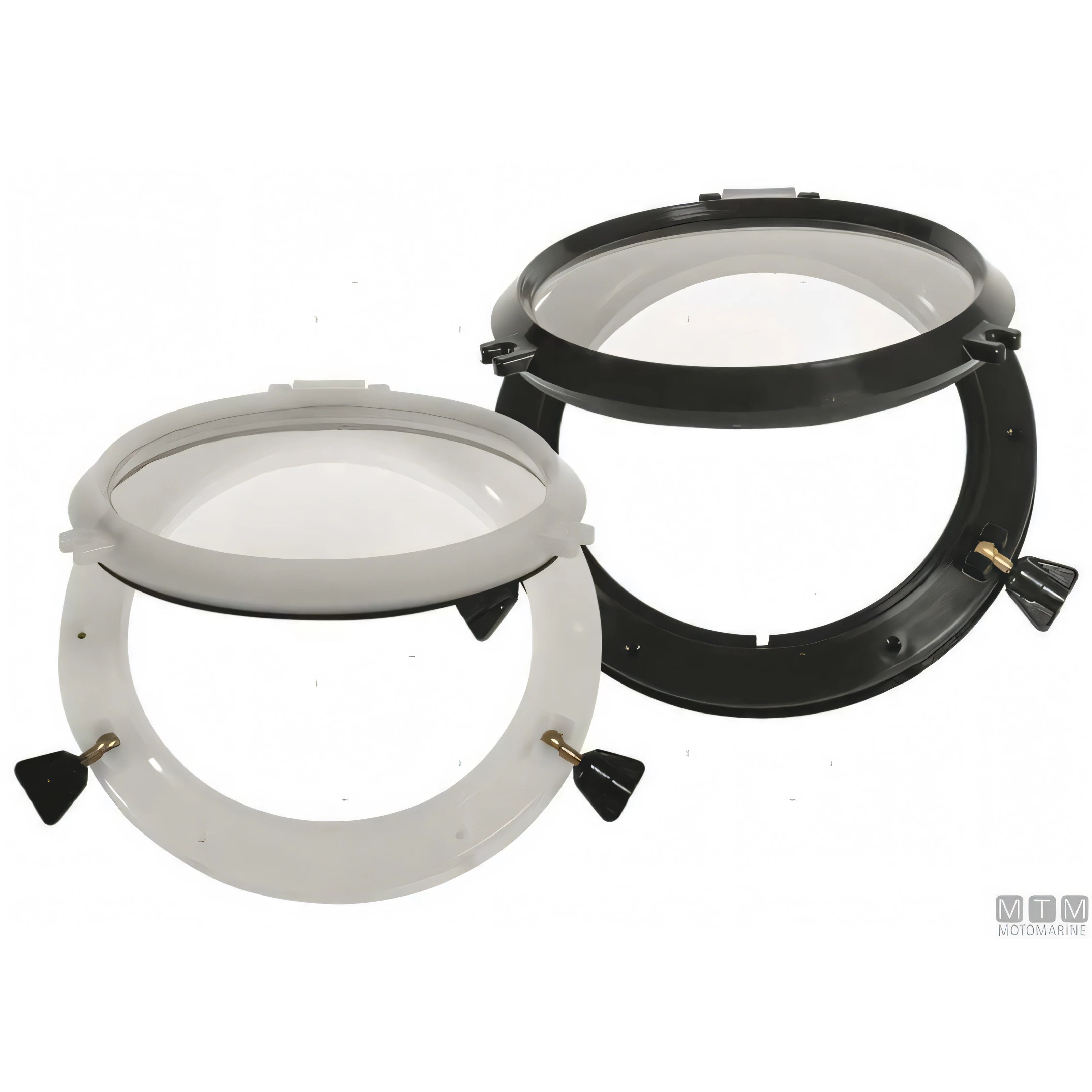 Oblò tondo MTM in nylon — Ø 220 mm - Bianco
