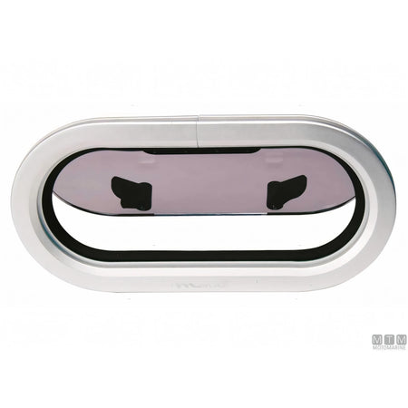 Can SB Oblò Ovale G-Type Alluminio Anodizzato — Oblò 397x197 mm