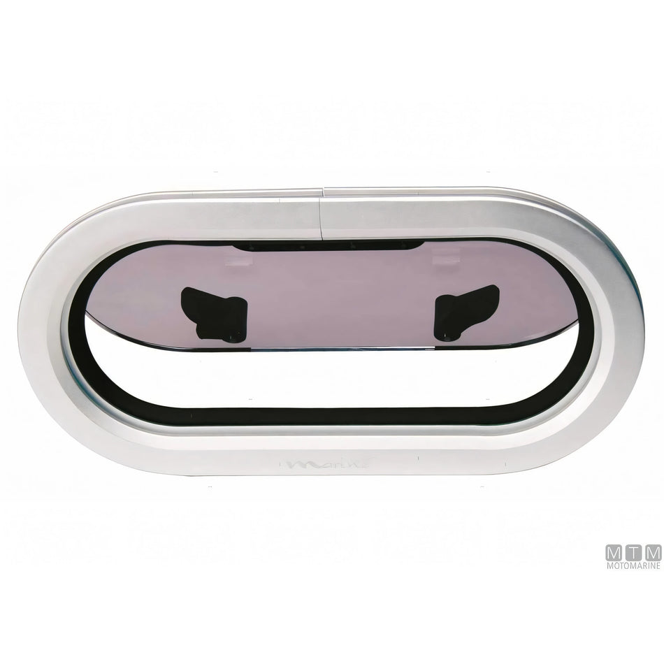 Can SB Oblò Ovale G-Type Alluminio Anodizzato — Oblò 397x197 mm