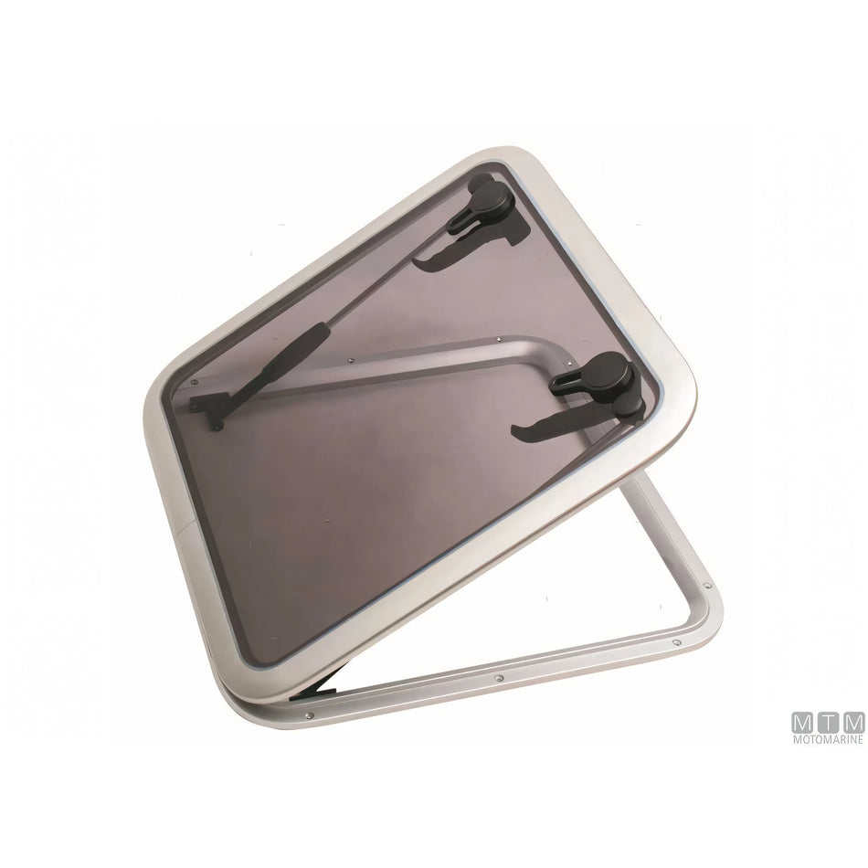 Motomarine osteriggio quadro G-Type alluminio — 271x271 mm