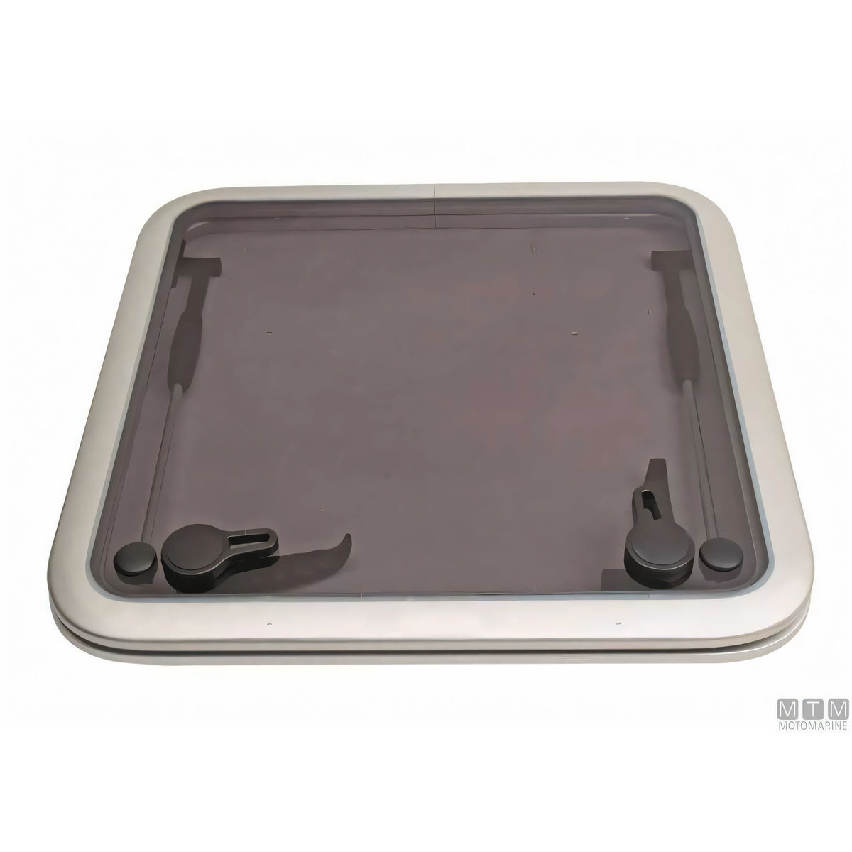 Motomarine osteriggio quadro G-Type alluminio — 320x320 mm