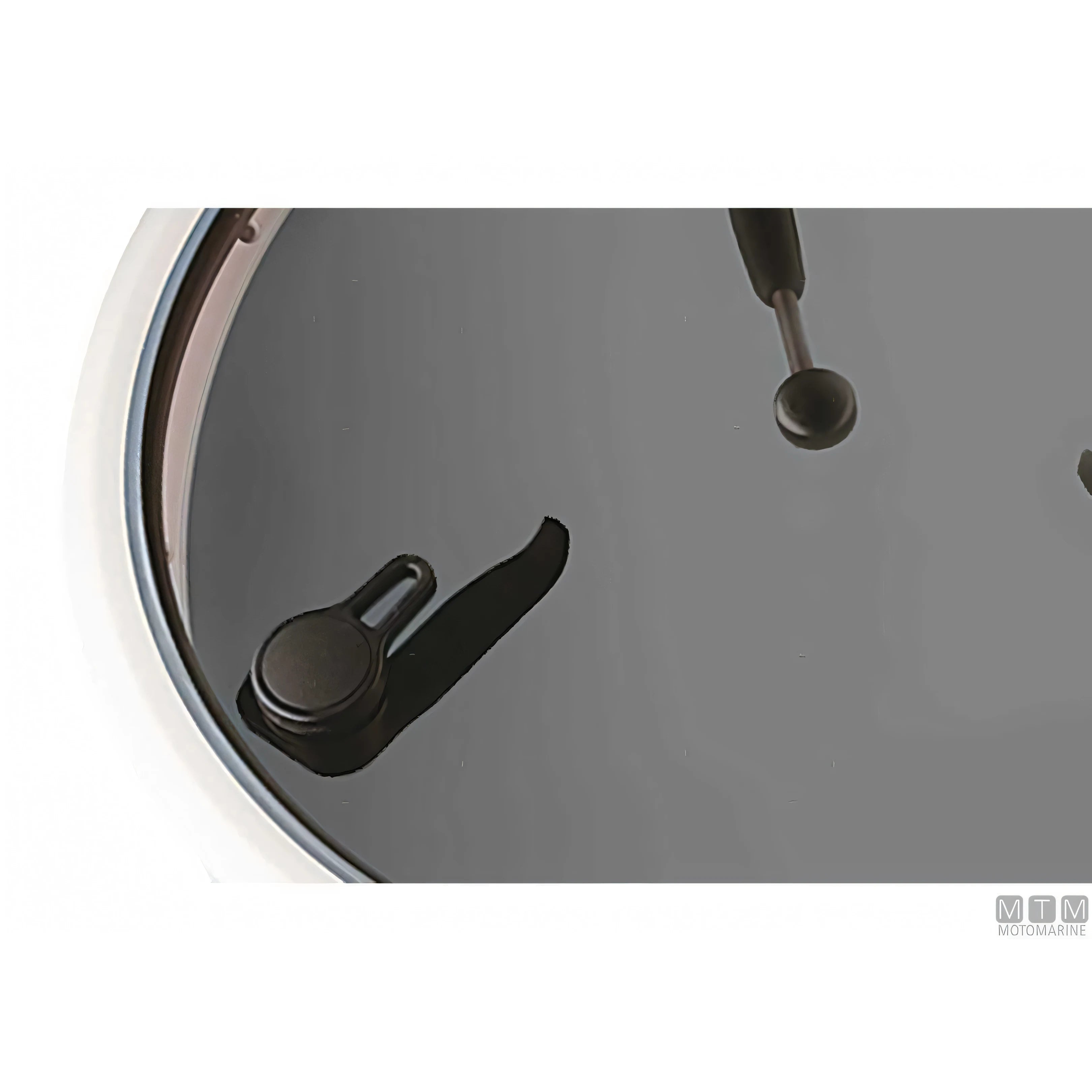 Motomarine osteriggio tondo G-Type in alluminio — Ø 484 mm