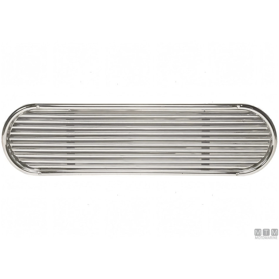 Vetus presa d'aria SSVL a incasso in acciaio inox 316 — 670 x 172 mm