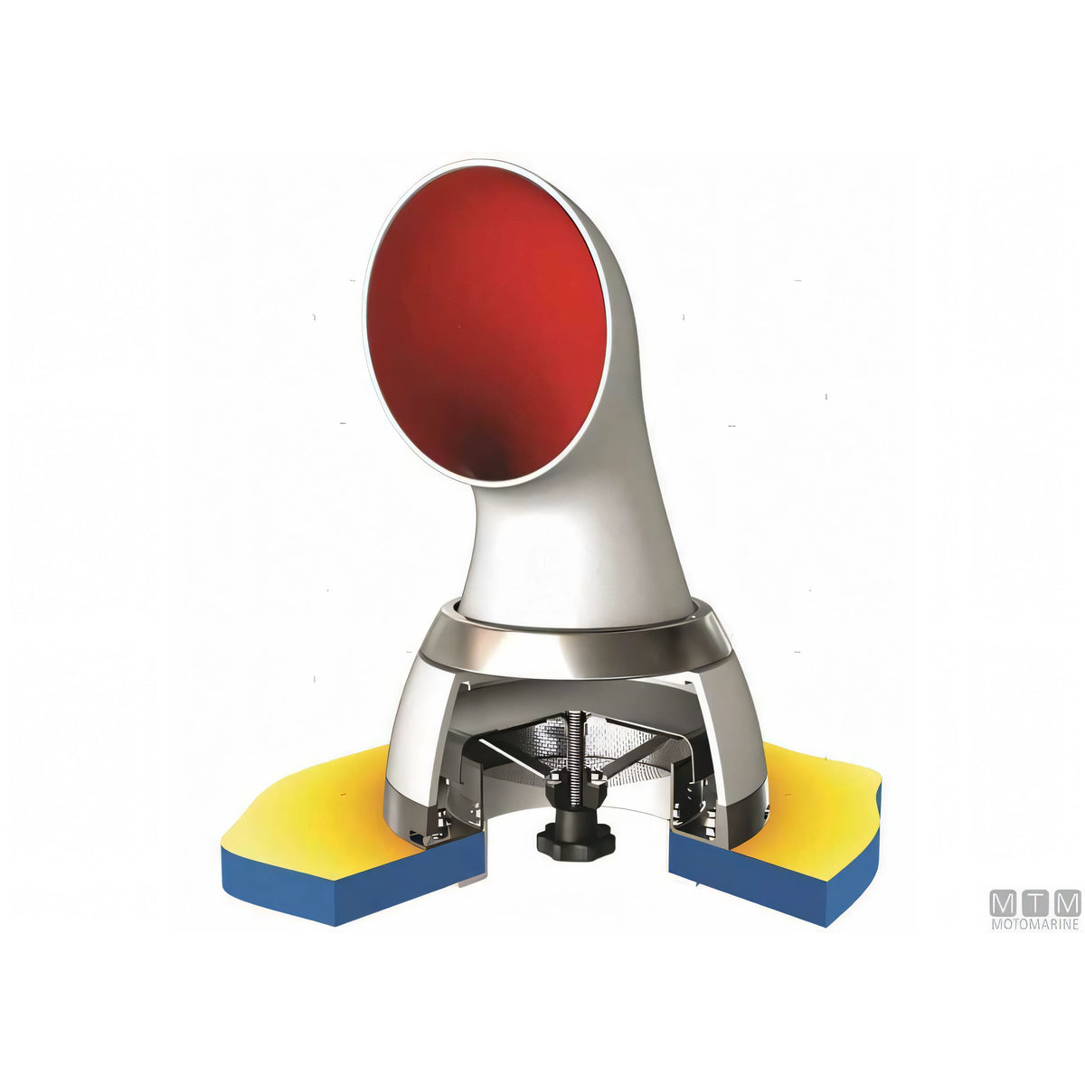 Vetus manica a vento low profile in silicone — H 111 mm