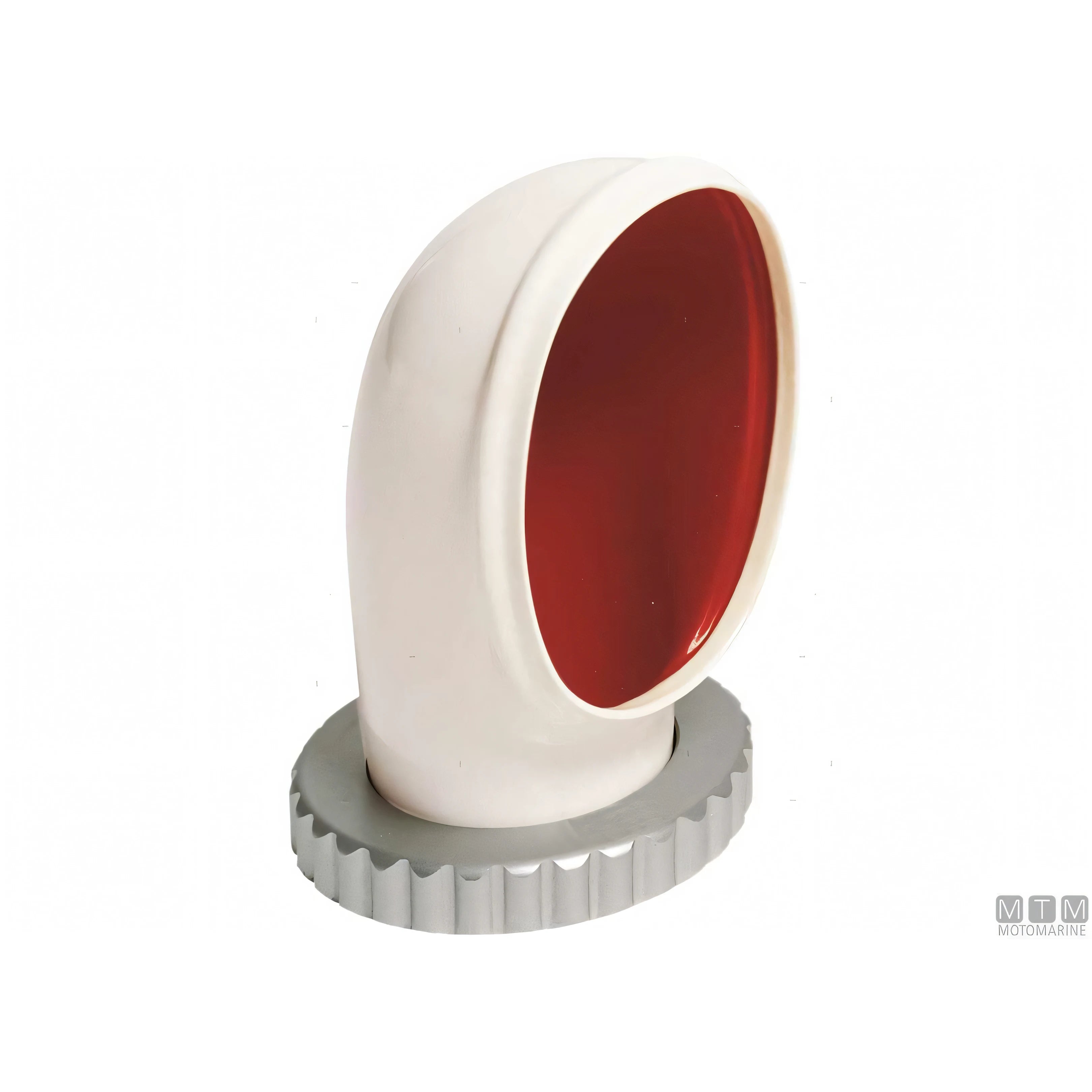 Vetus manica a vento low profile in silicone — H 205 mm