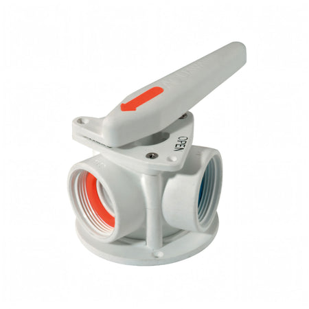 Rubinetto manuale a 3 vie Aquavalve Trudesign in nylon