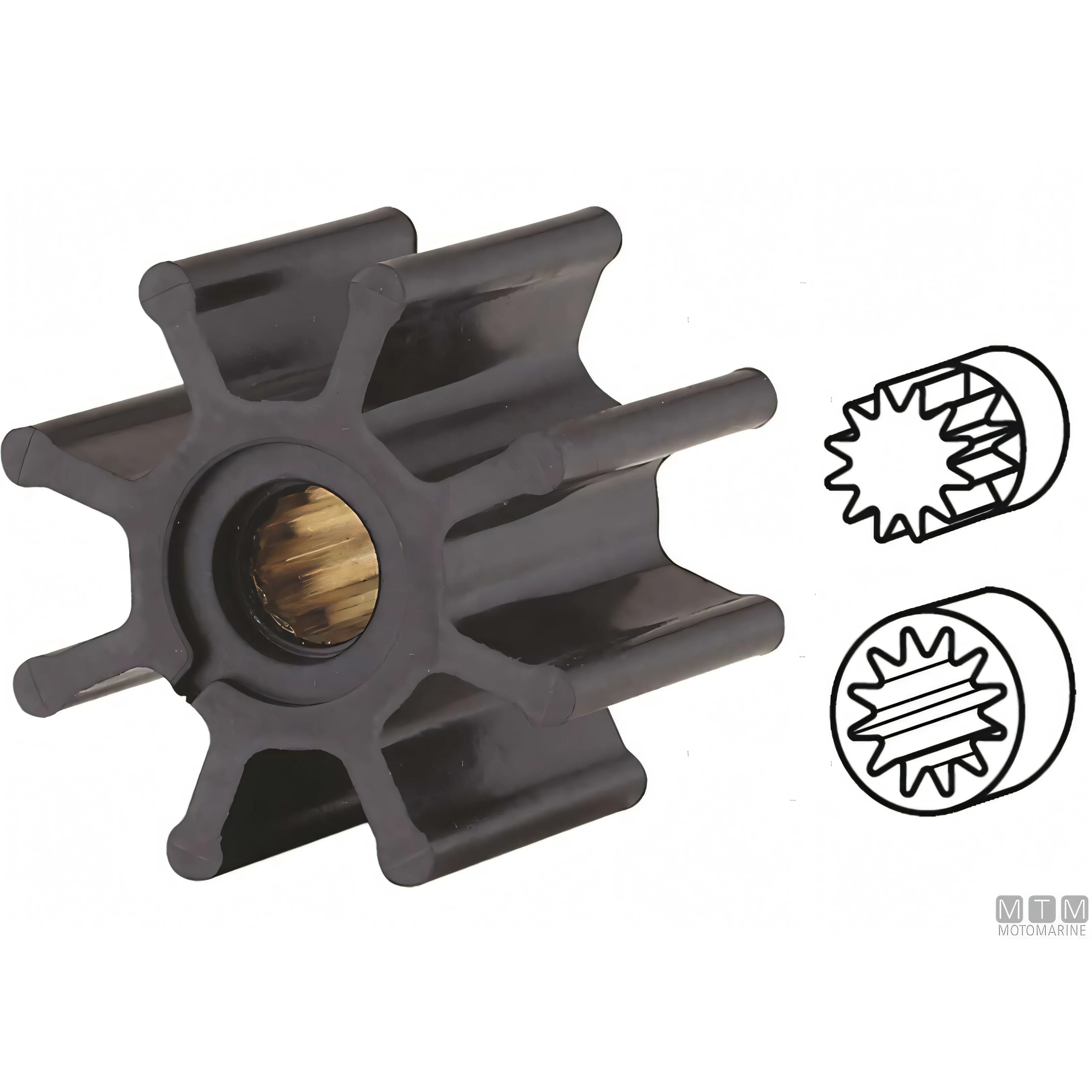 Ancor pompa con frizione elettromagnetica in bronzo