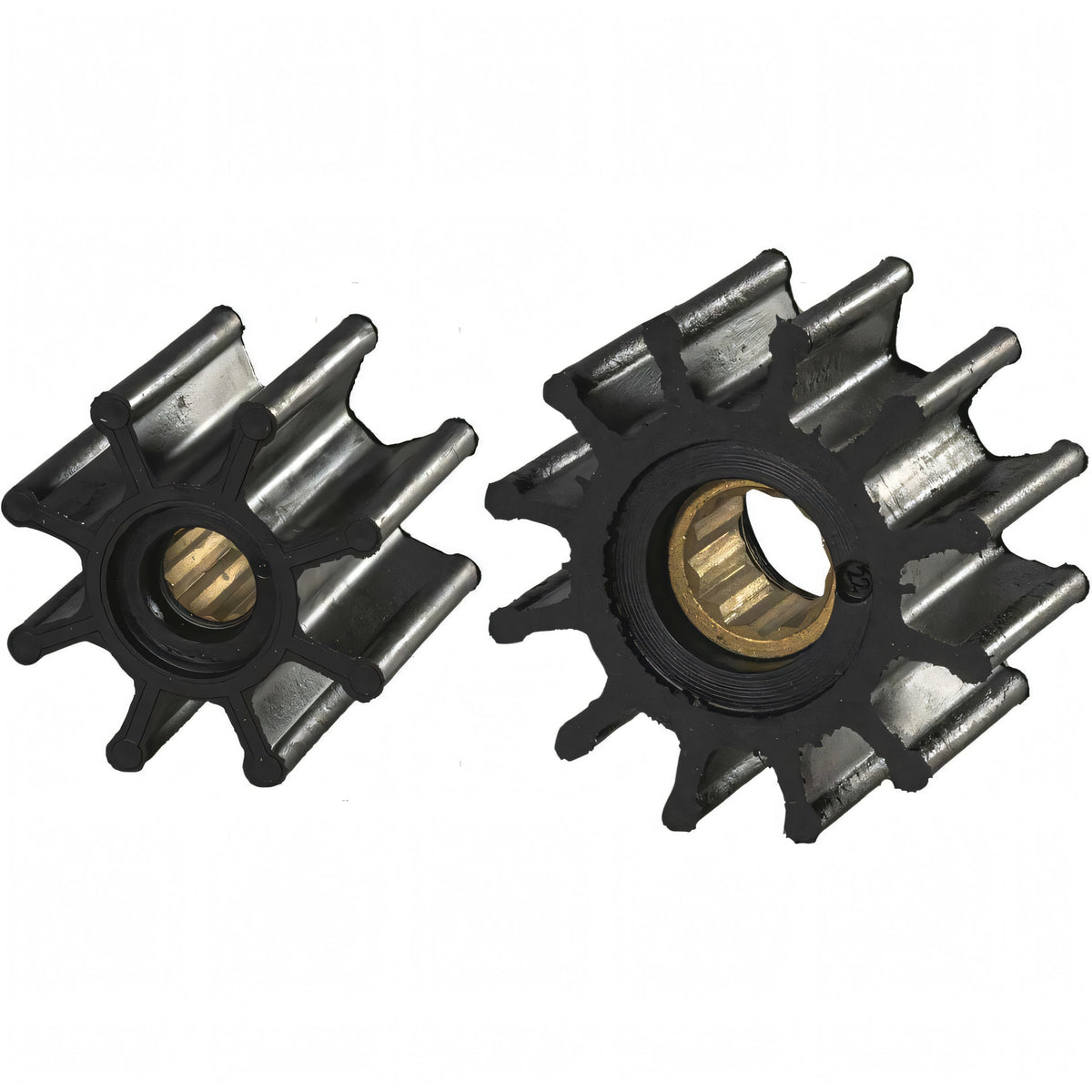 Girante Pompa Nitrile Ø95 · Ø int. 25 · H88.5 · 12 pale