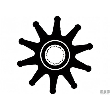 Jabsco girante B10 65 mm — Neoprene