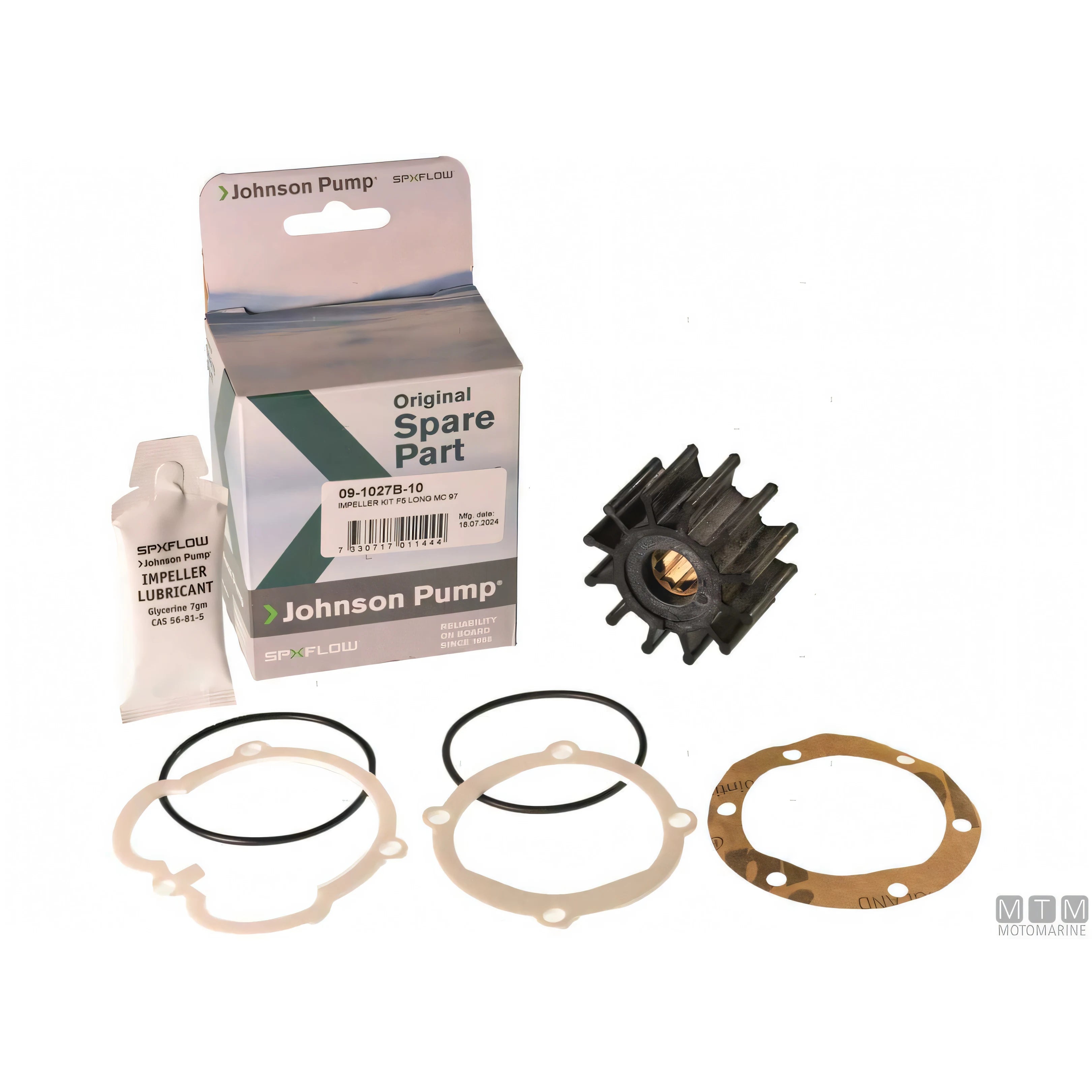 Johnson pompa raffreddamento motore F5B-9 — Girante di ricambio