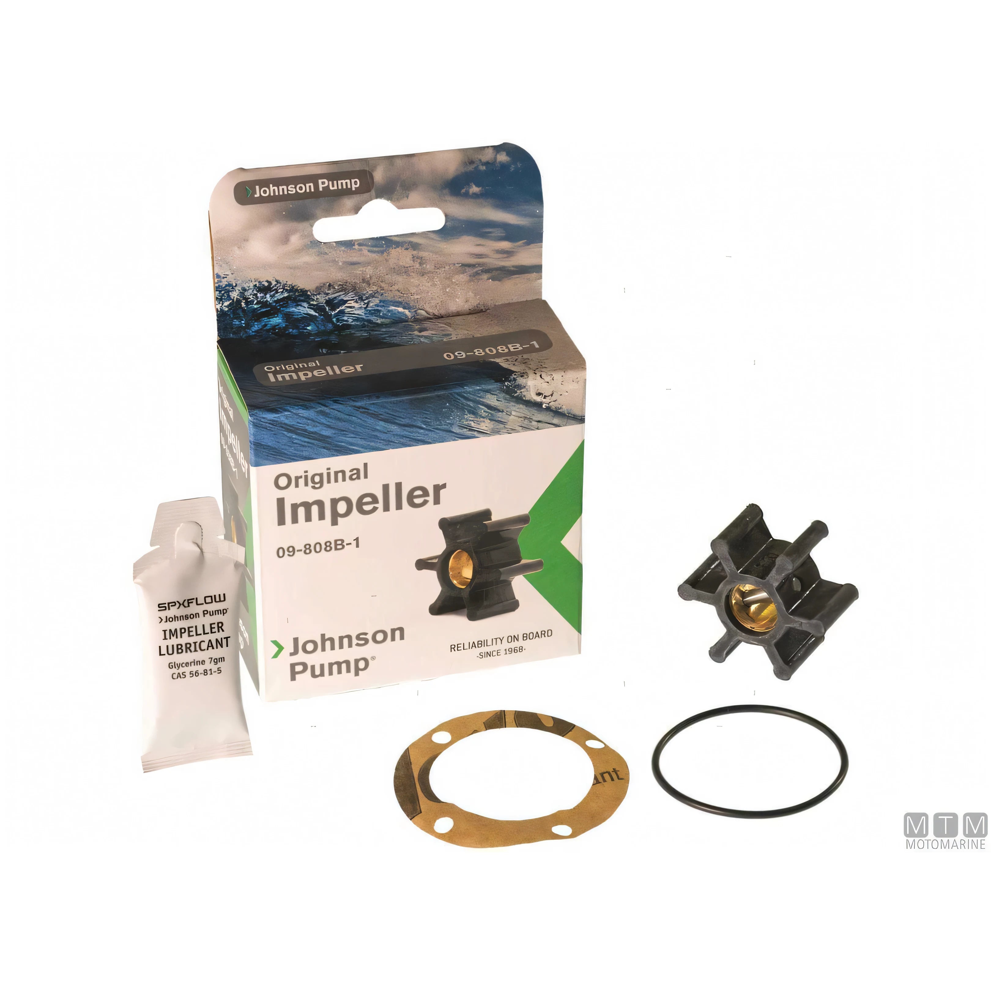 Johnson pompa raffreddamento F35B-8 bronzo