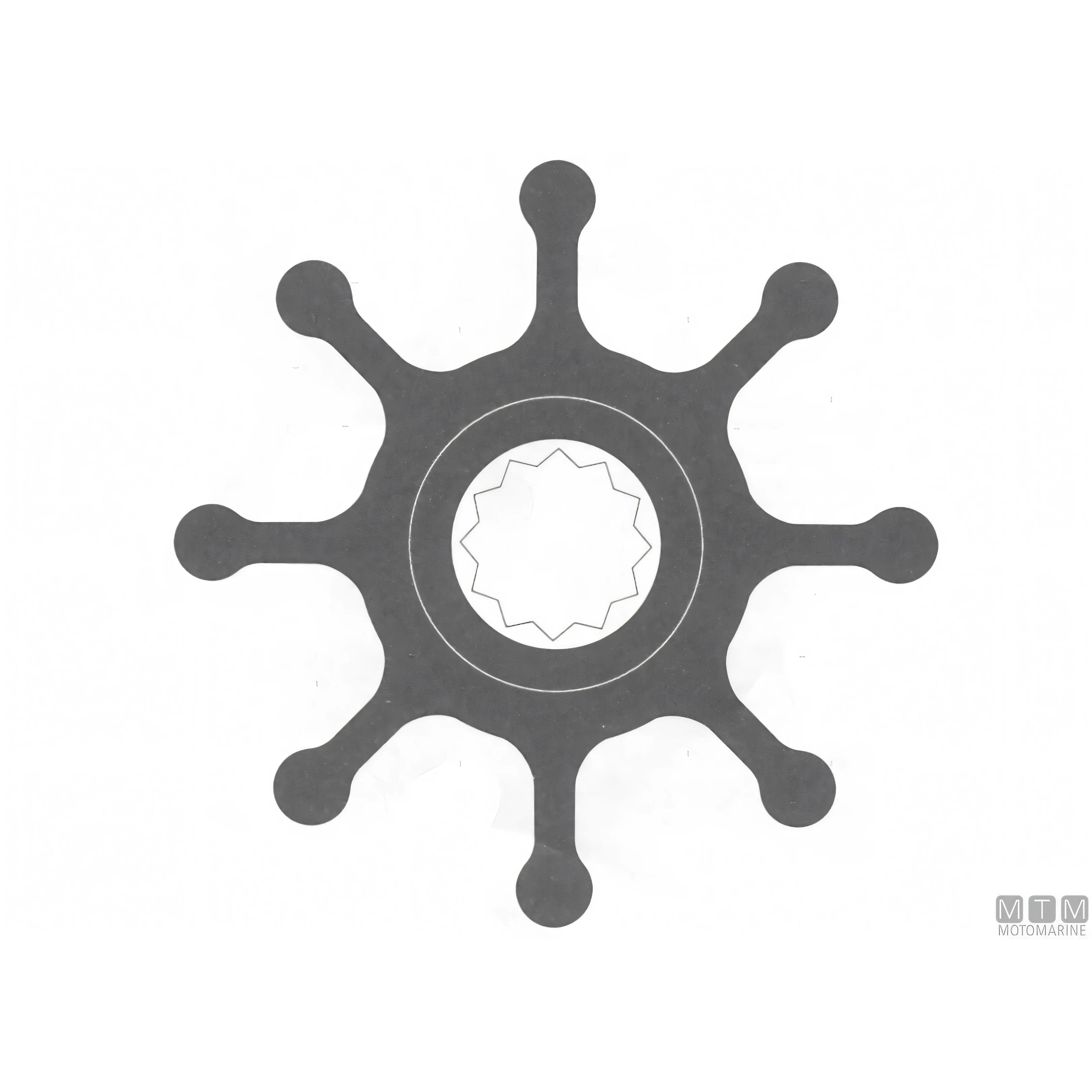 Johnson pompa raffreddamento F7B-5000 con frizione elettromagnetica — Girante di ricambio