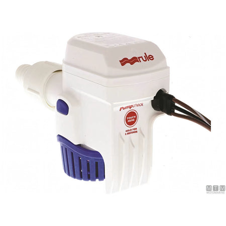 Pompa di sentina automatica Rule Mate sommergibile — 500 GPH