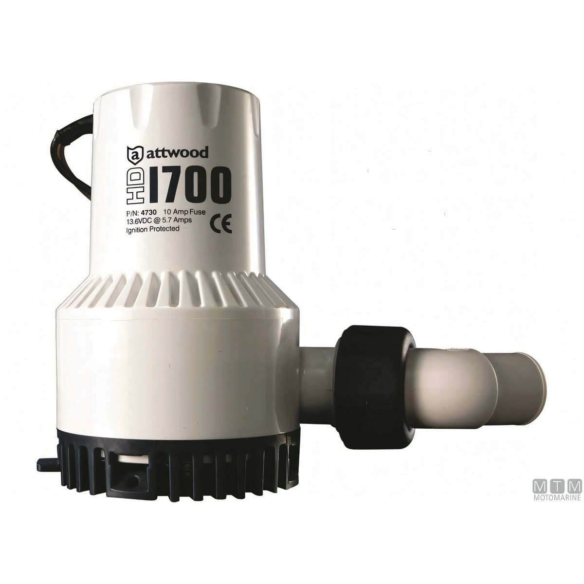 Pompa di sentina Attwood HD sommergibile in corpo resistente — HD1700 12V