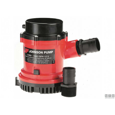 Pompa di sentina Johnson Heavy Duty sommergibile — Dura 1600 12V