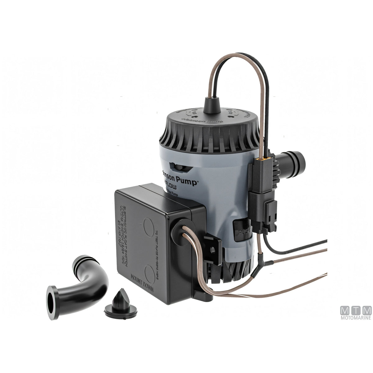 Pompa di sentina Johnson Aqua Void Combo automatica 12V — 38 l/min