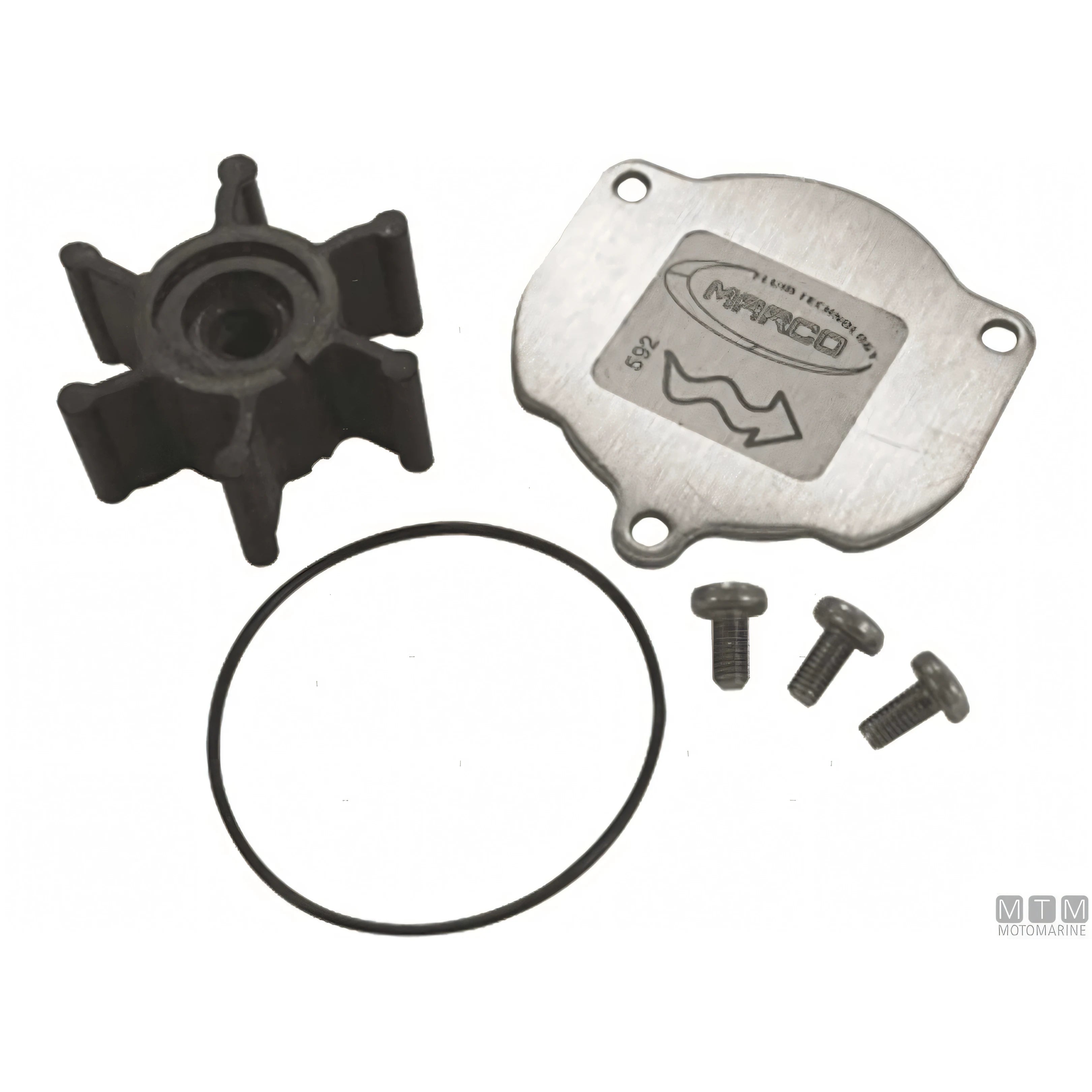 Marco Pompa Acqua Autoadescante UP1 Bronzo — Service Kit per UP1-J