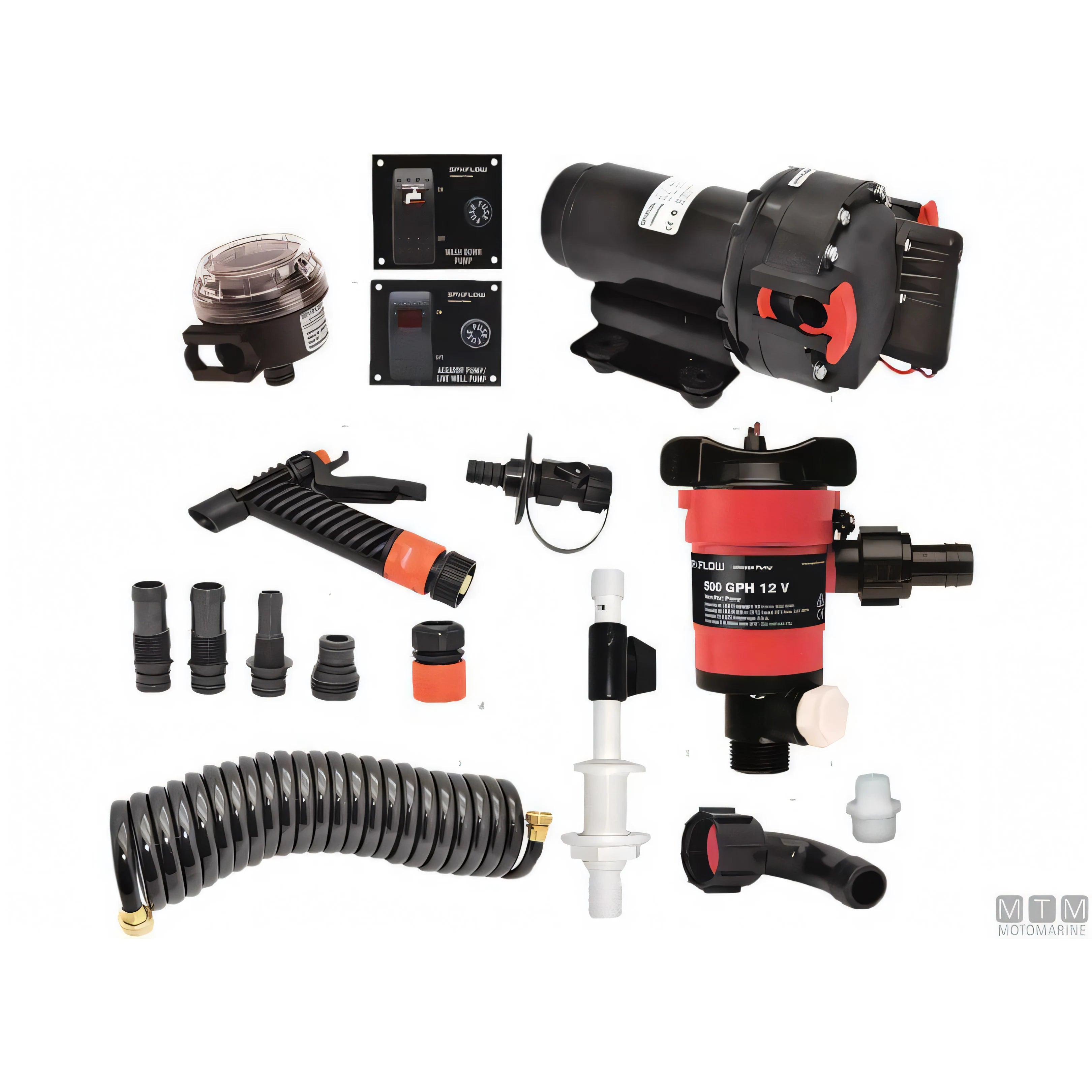 SPX Flow Pompa Aqua Jet WD 5.2 12V wash down e livewell — 500 GPH 12V