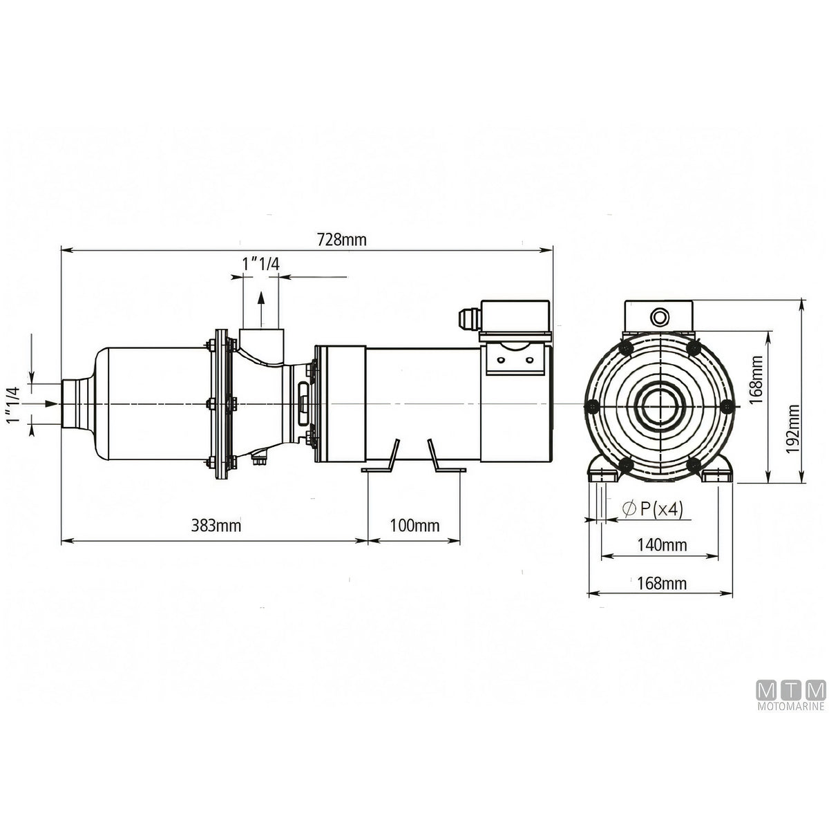 Pompa di sentina CEM SBX6 220V — 220V