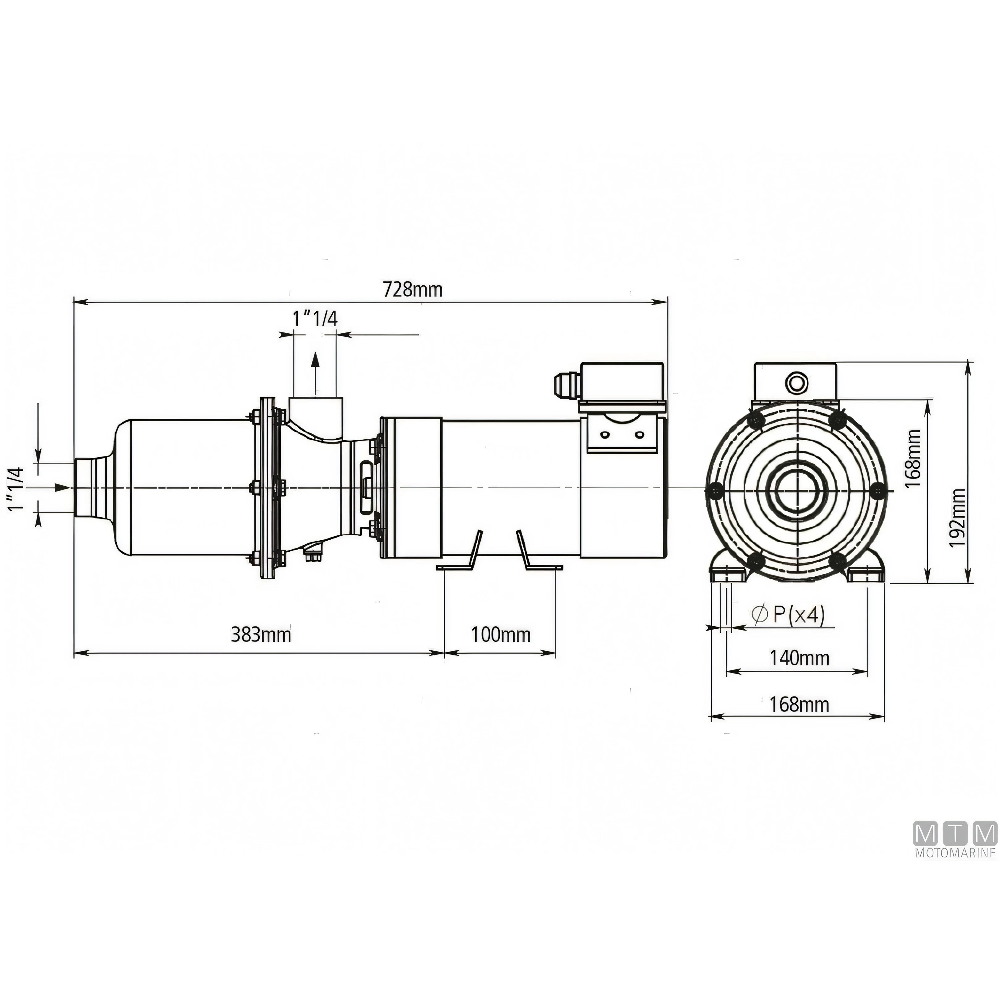 Pompa di sentina CEM SBX6 220V — 220V