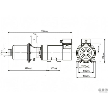 Pompa di sentina CEM SBX6 220V — 220V