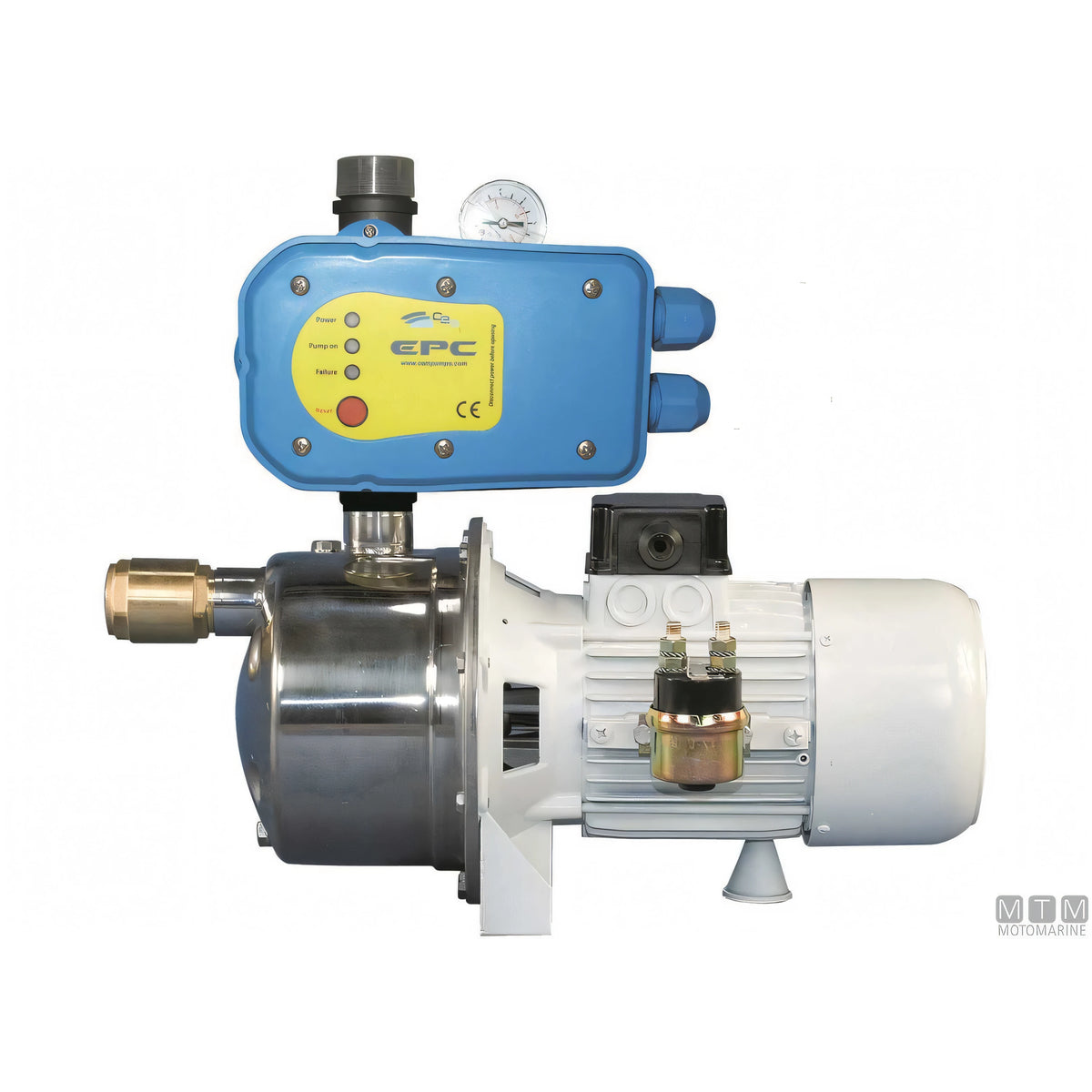 Pompa autoclave CEM J-INOX/EPC in acciaio inox — 12V - 3,0 Bar