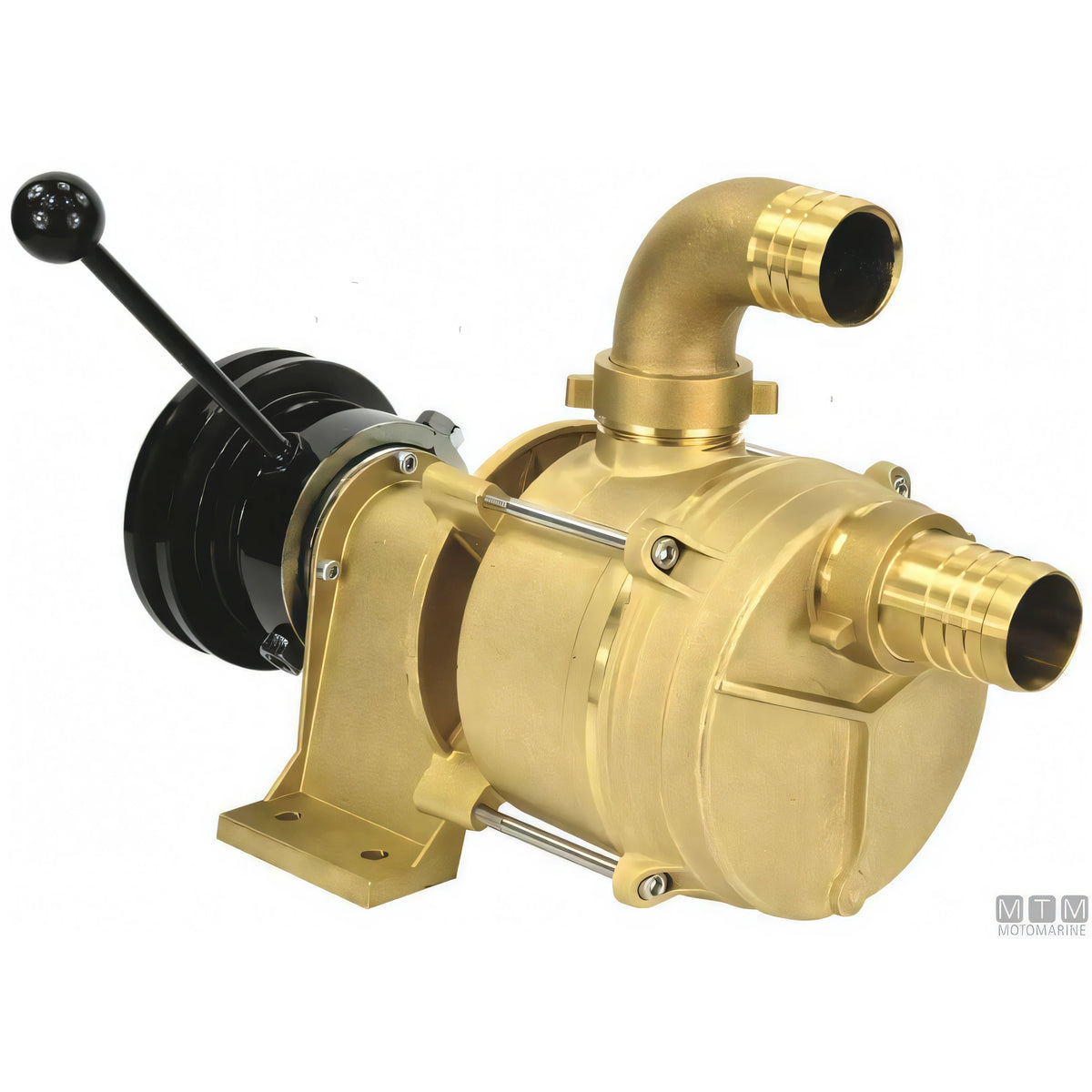 MTM pompa raffreddamento motore serie IFM a puleggia e frizione — Ø 30 mm