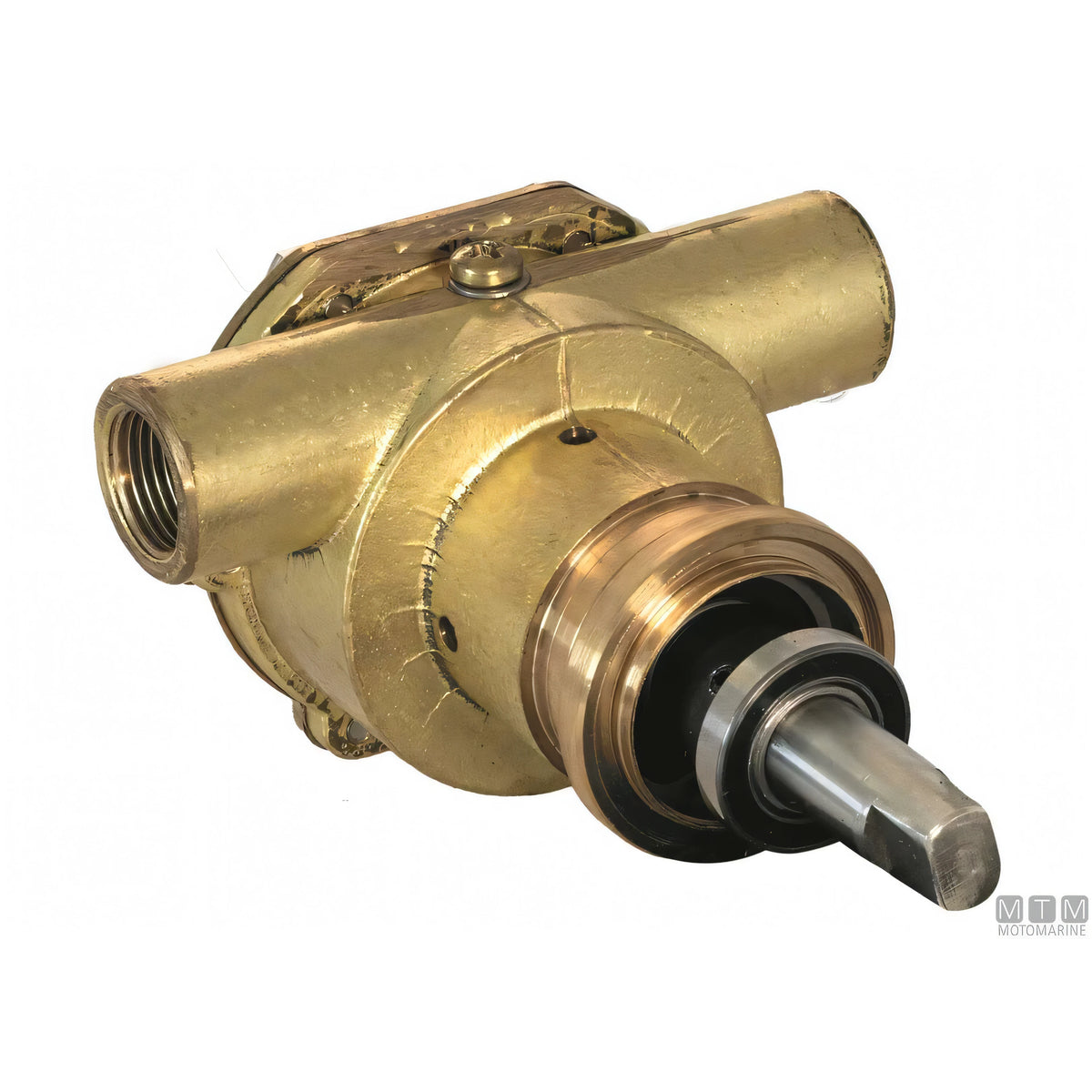 Ancor pompa di raffreddamento ST134 in bronzo con girante in neoprene — Ø 3/8"
