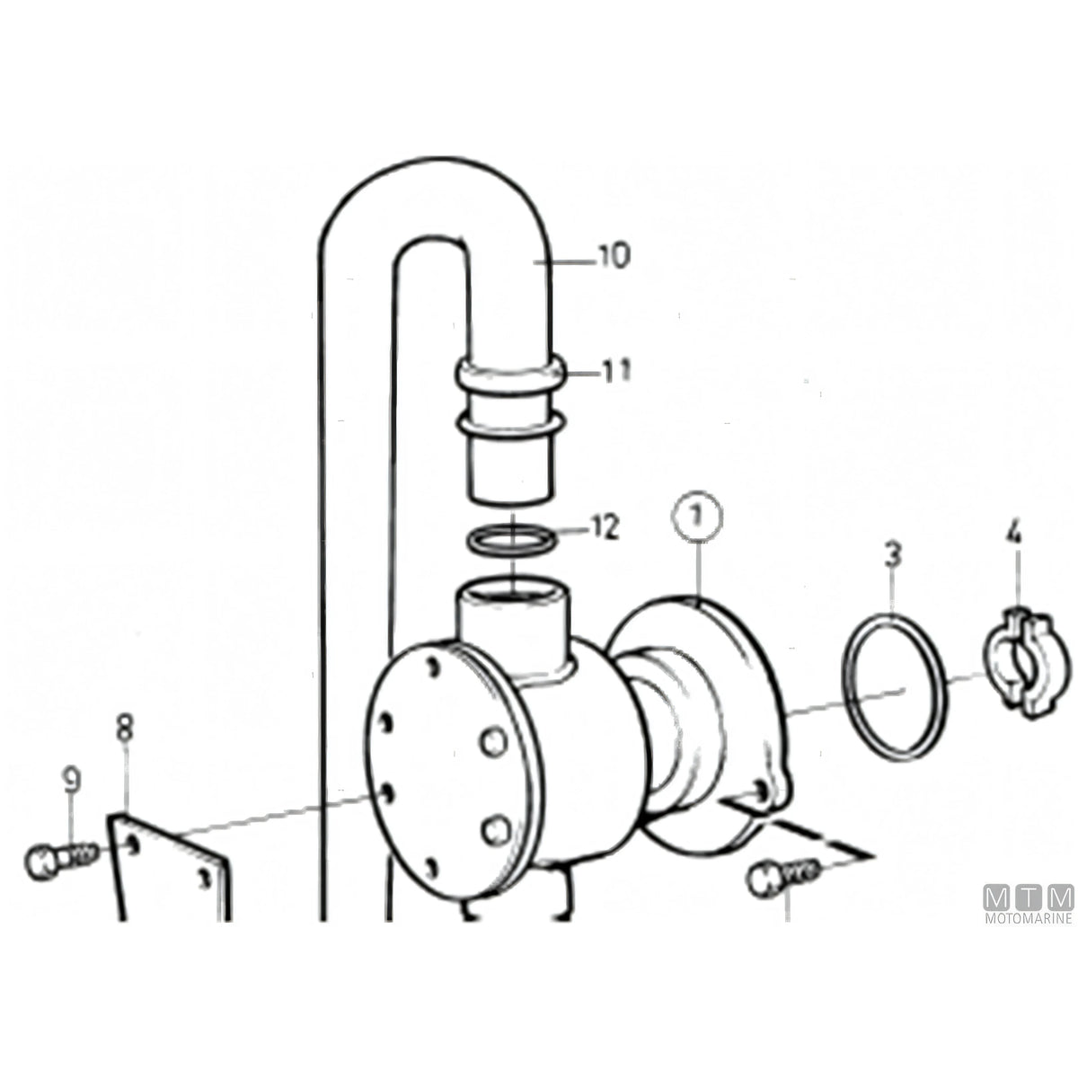 Johnson Pompa di Raffreddamento F7B-9 — F7B-9