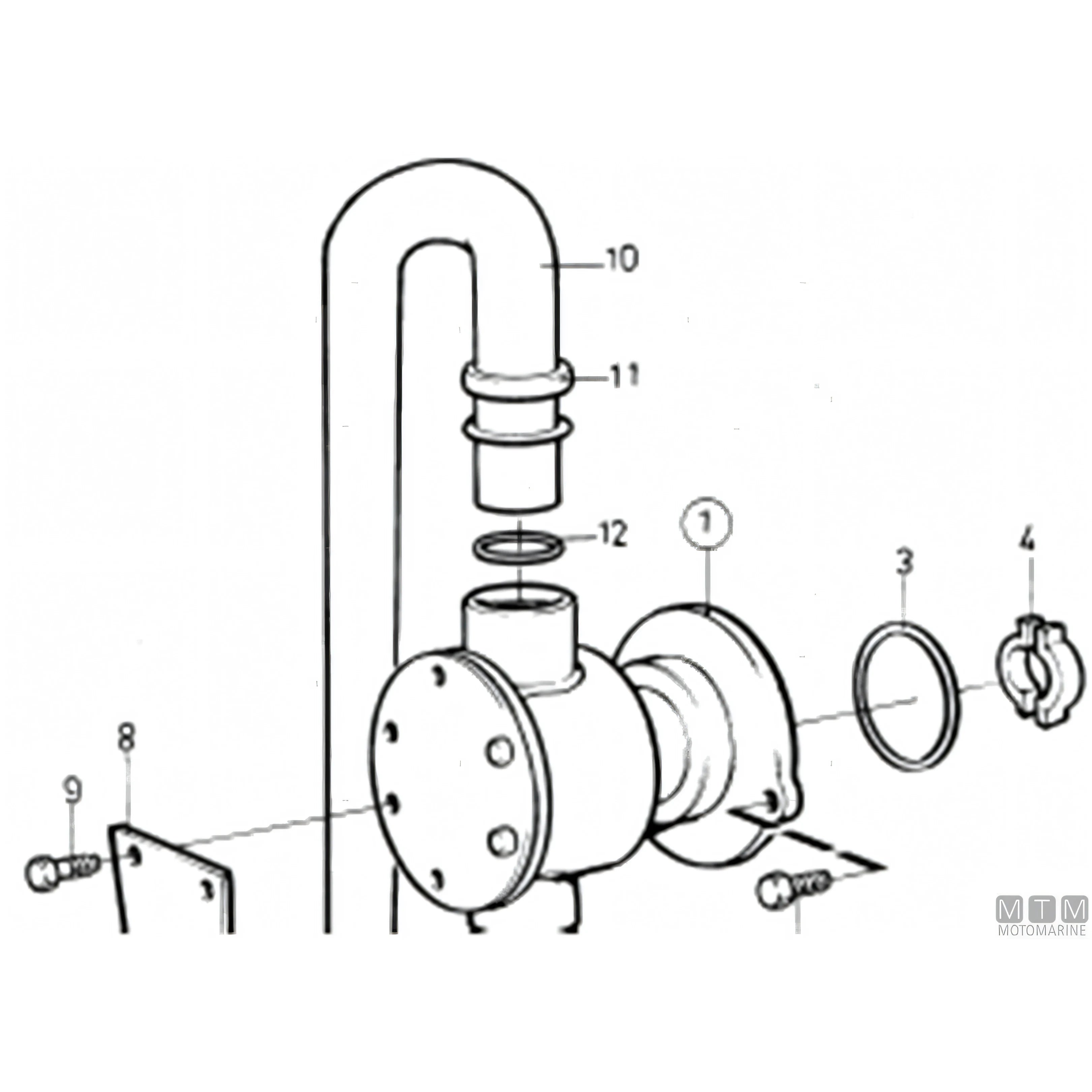 Johnson Pompa di Raffreddamento F7B-9 — F7B-9