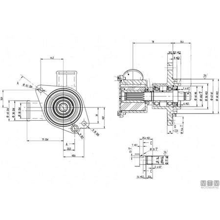 Johnson Pompa di Raffreddamento F6B-9 — F6B-9