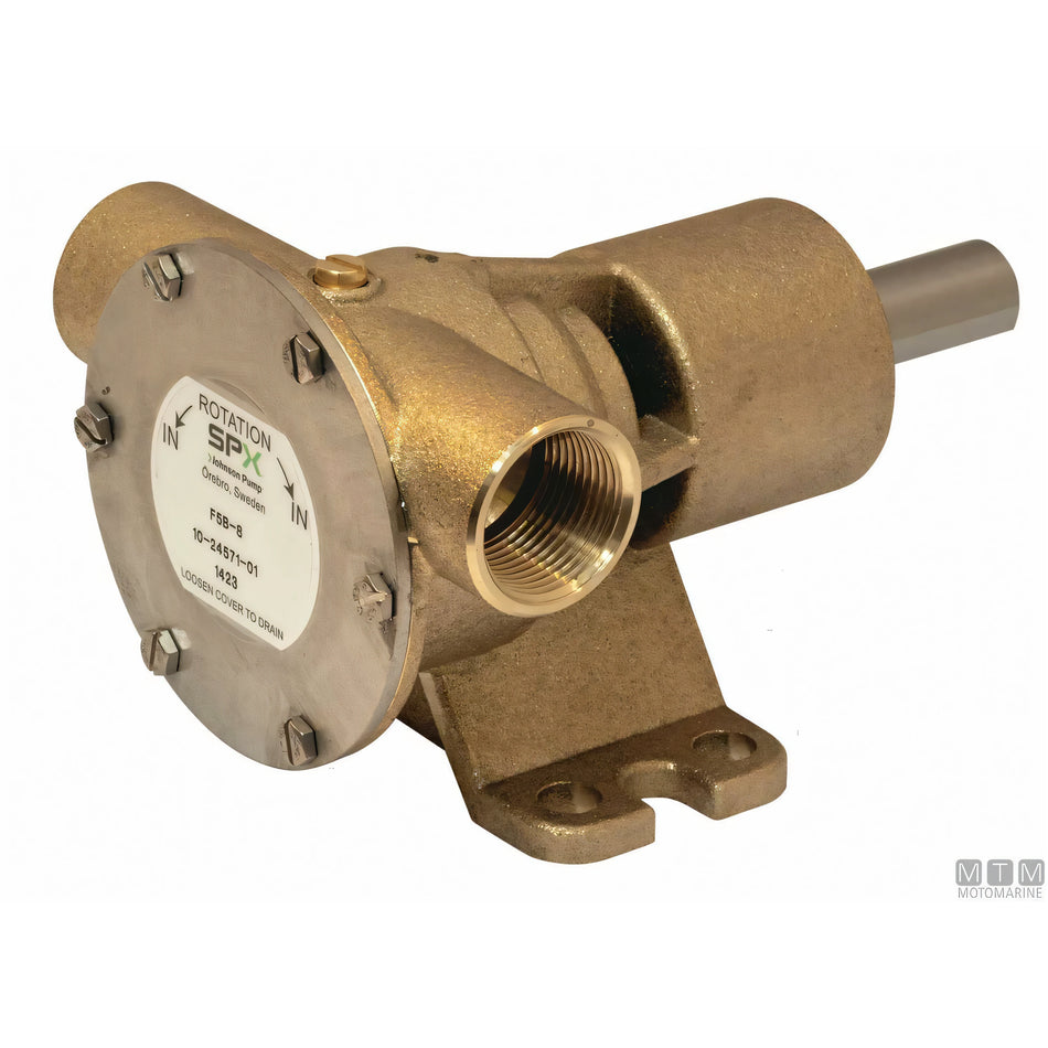 Johnson pompa raffreddamento F5B-8 bronzo girante Neoprene — Pompa completa