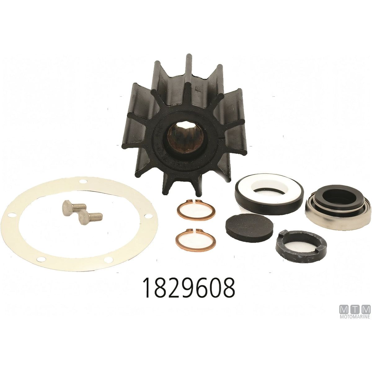SPX Johnson Service Kit pompa raffreddamento girante gomma — vista 8