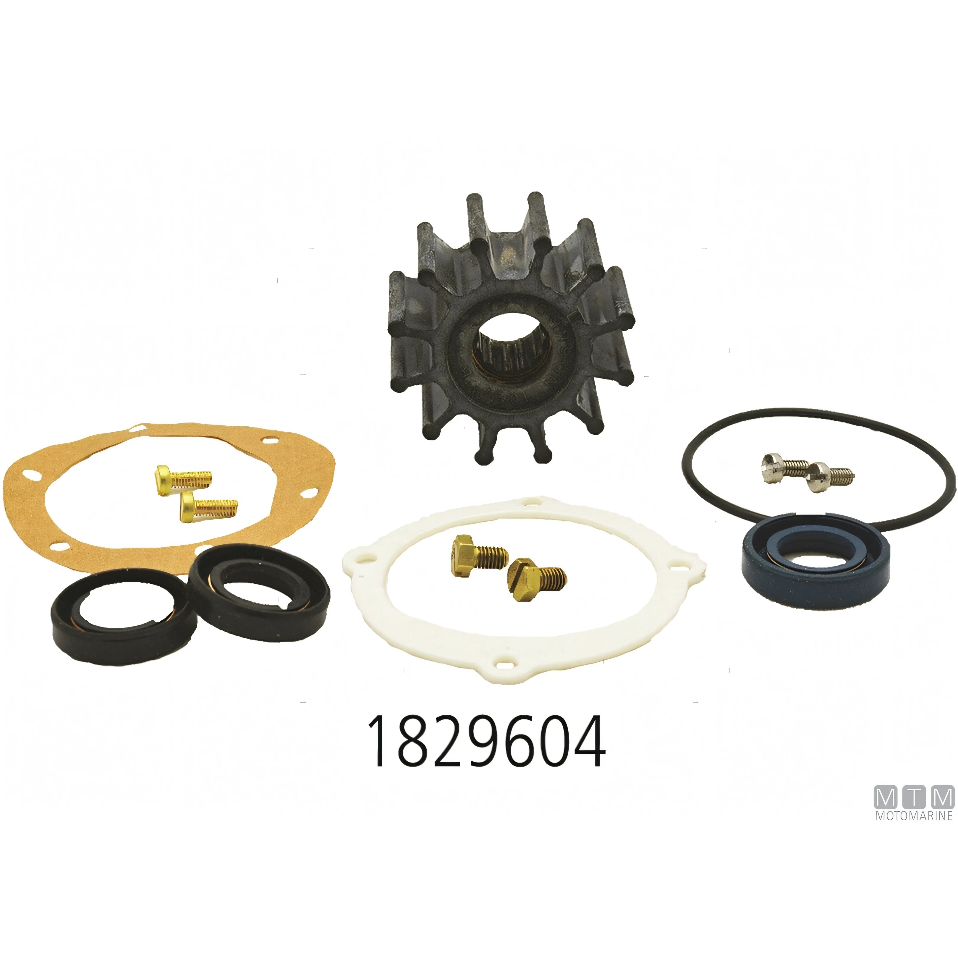 SPX Johnson Service Kit pompa raffreddamento girante gomma — vista 9