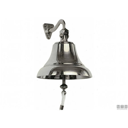 Foresti e Suardi campana nautica in ottone cromato — Ø 100 mm