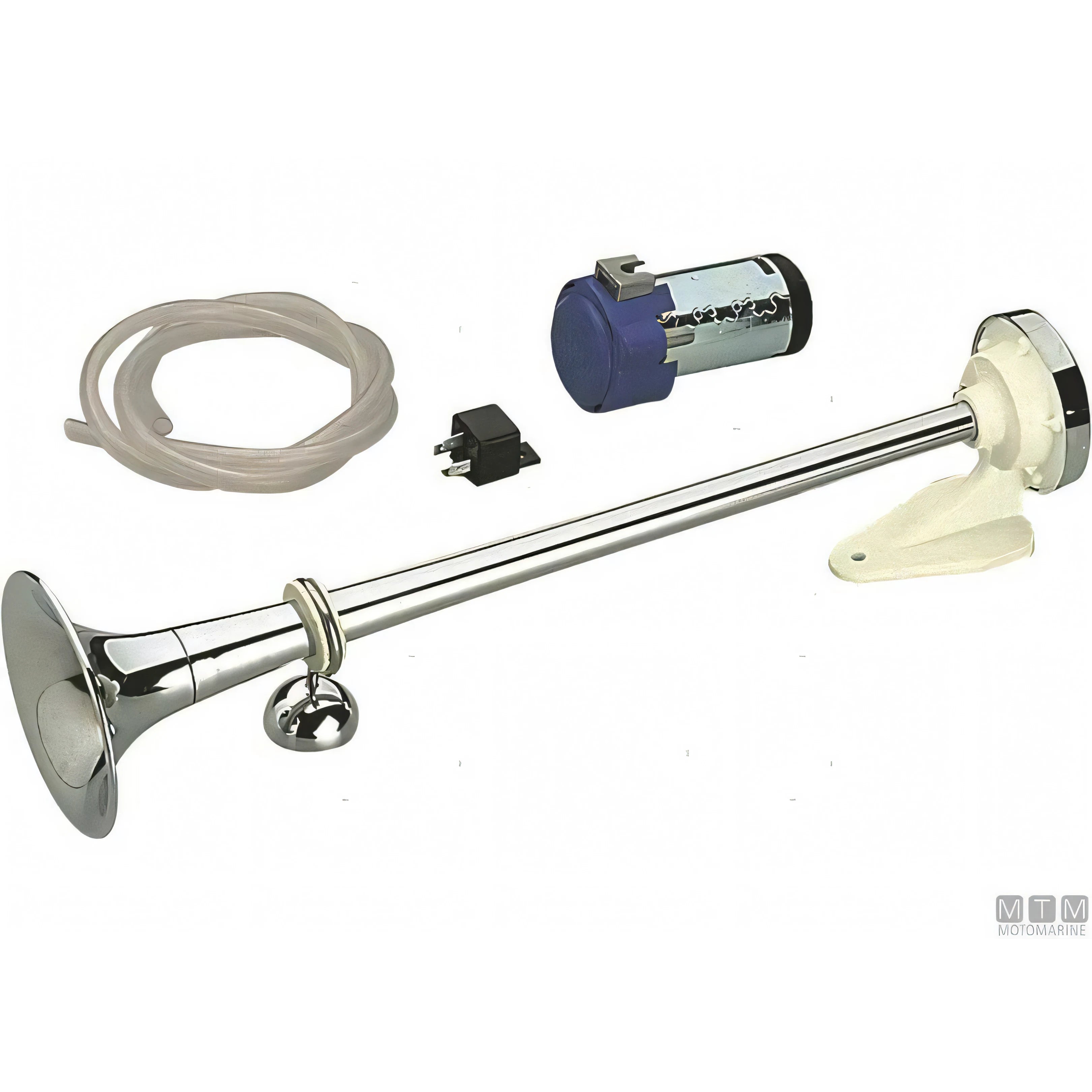 Marco Tromba Singola Chrome in ottone cromato — 12V - 500mm